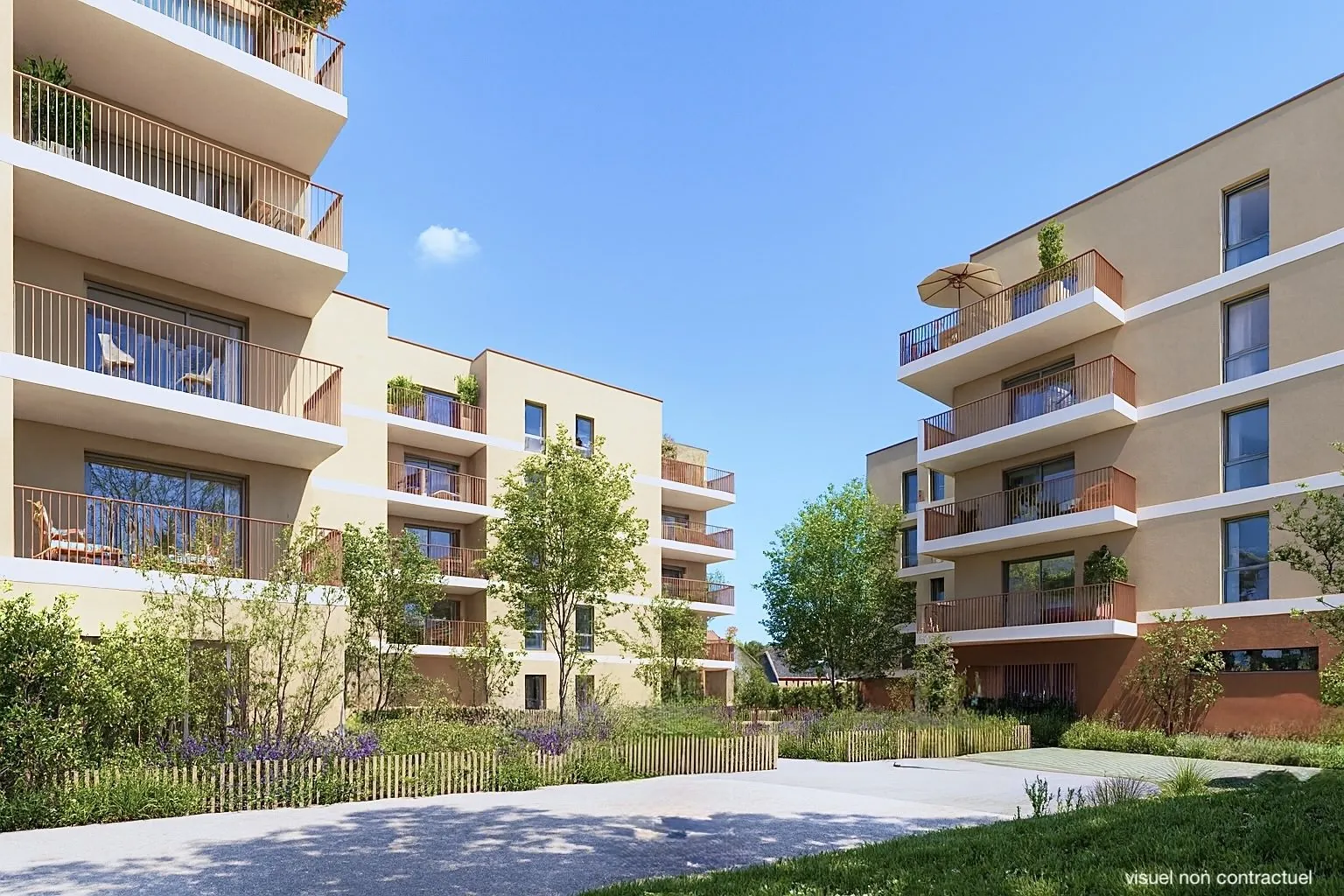 Appartement T2 neuf en dernier étage à Crozon, livraison 2027 