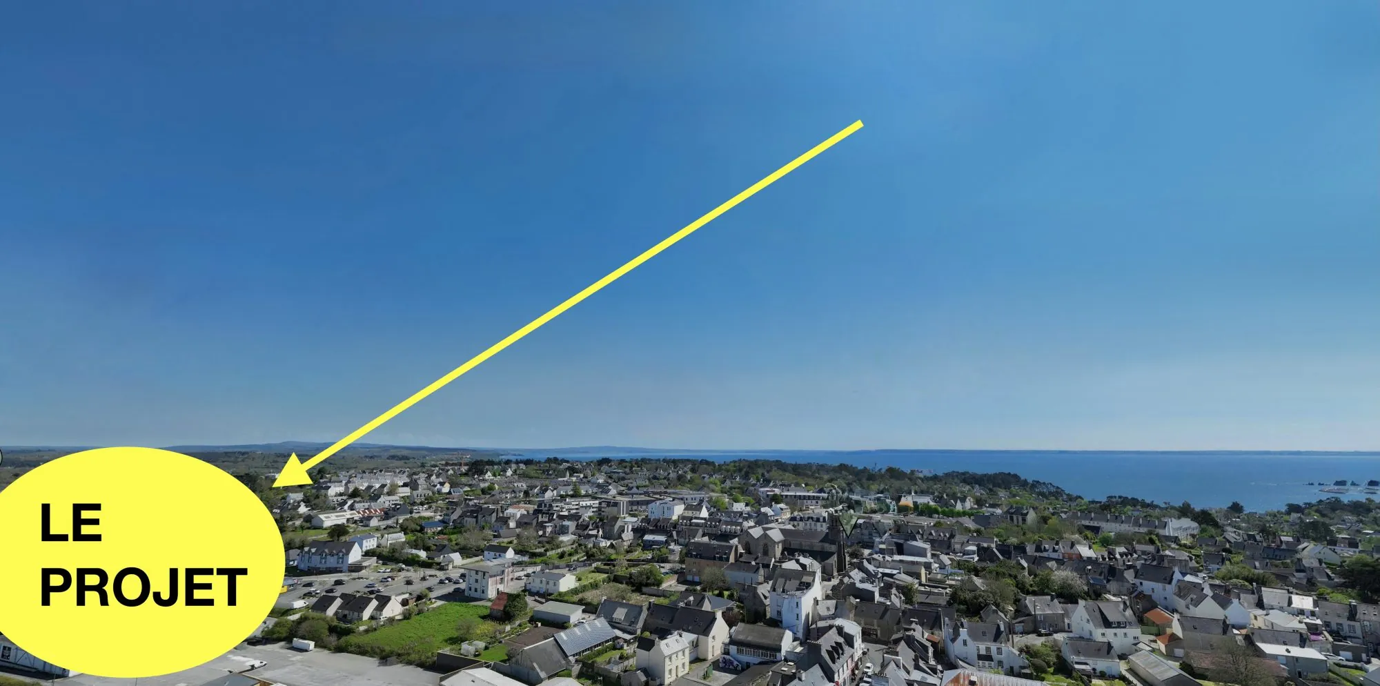 Appartement T2 neuf en dernier étage à Crozon, livraison 2027 