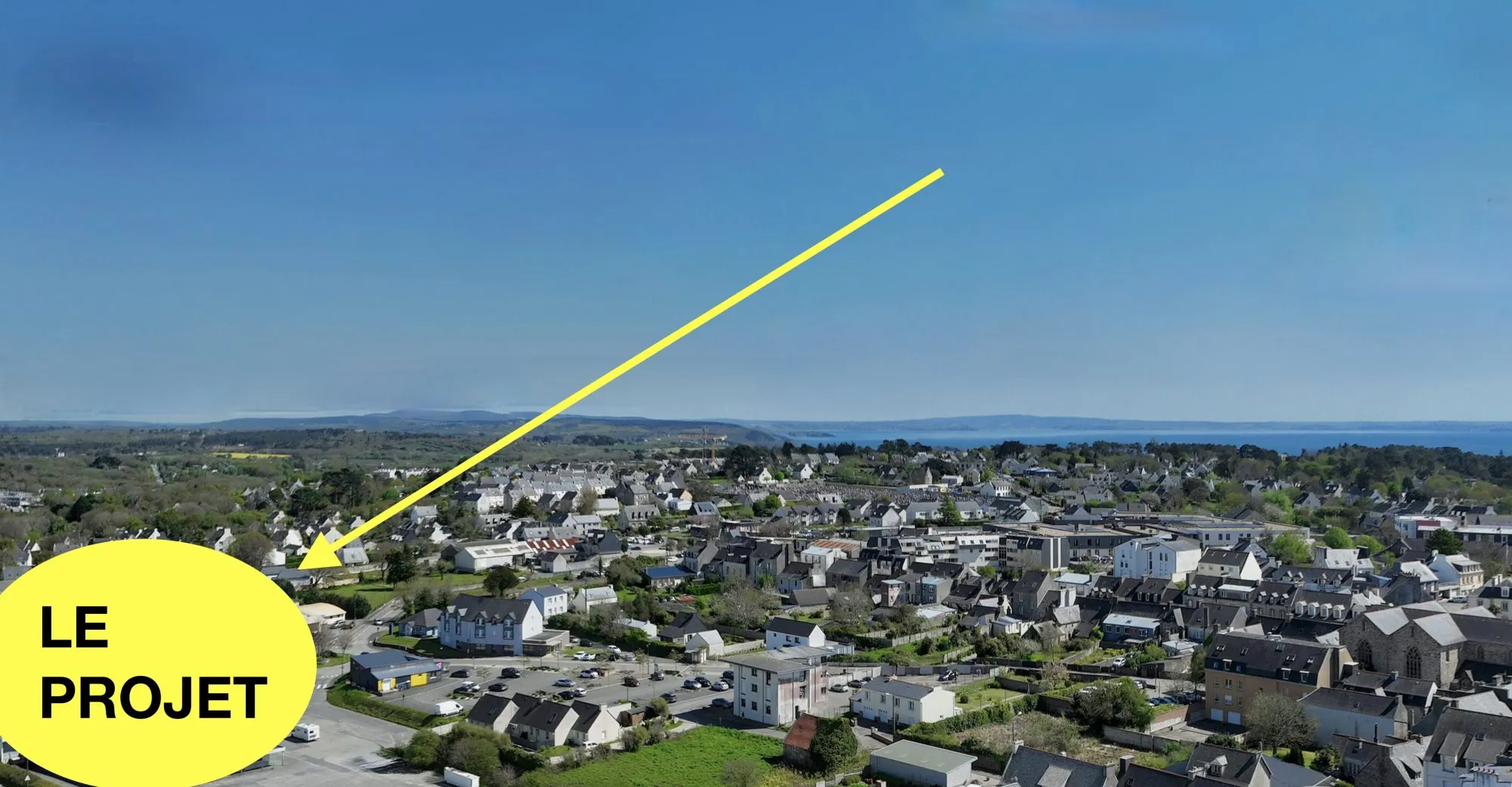 Appartement T2 neuf en dernier étage à Crozon, livraison 2027 