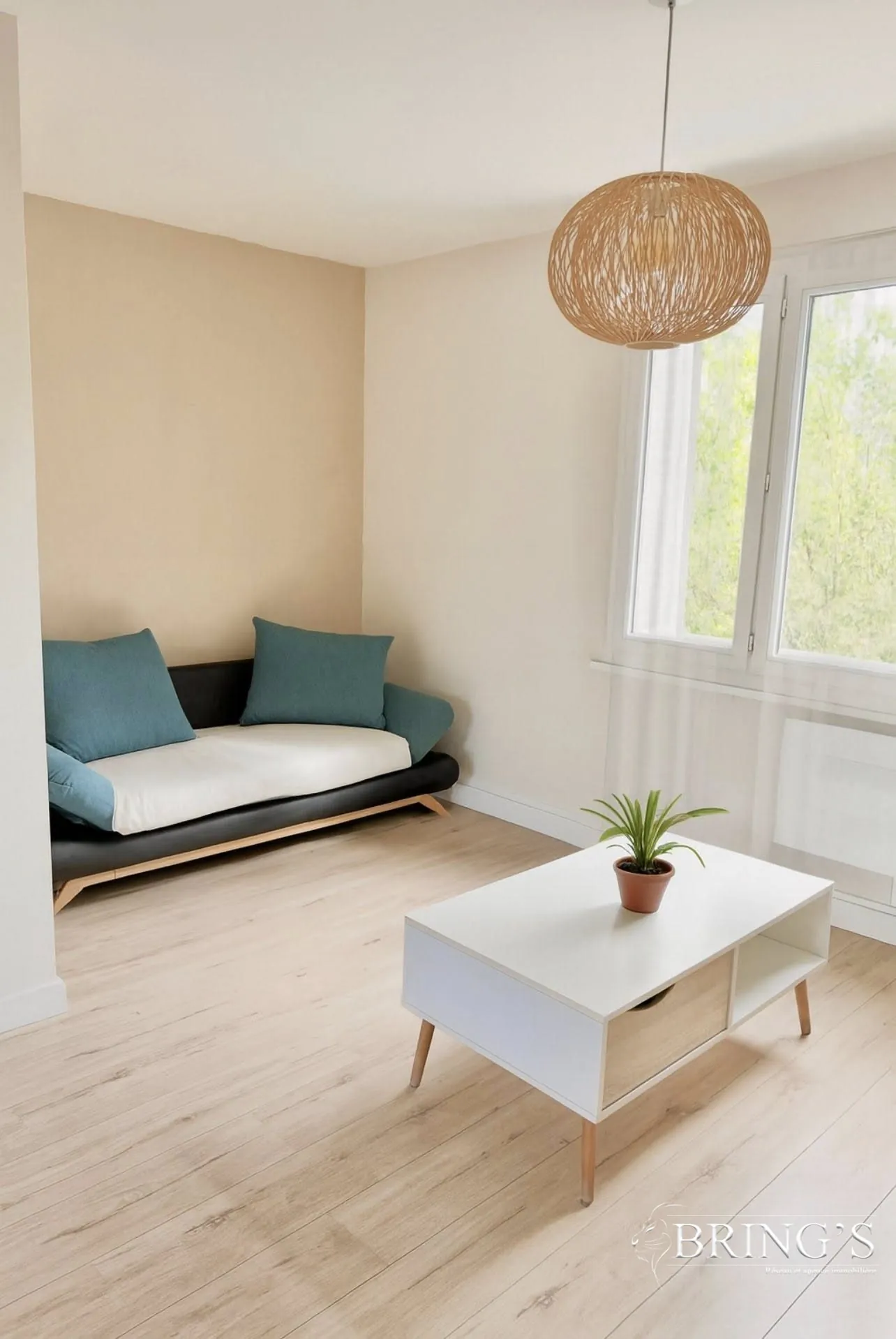 Appartement lumineux de 72 m² avec 3 chambres à Grenoble 