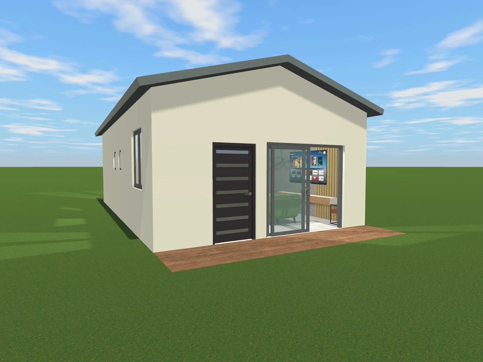 Maison neuve F3 avec jardin à Saint-Benoît – Livraison 2026