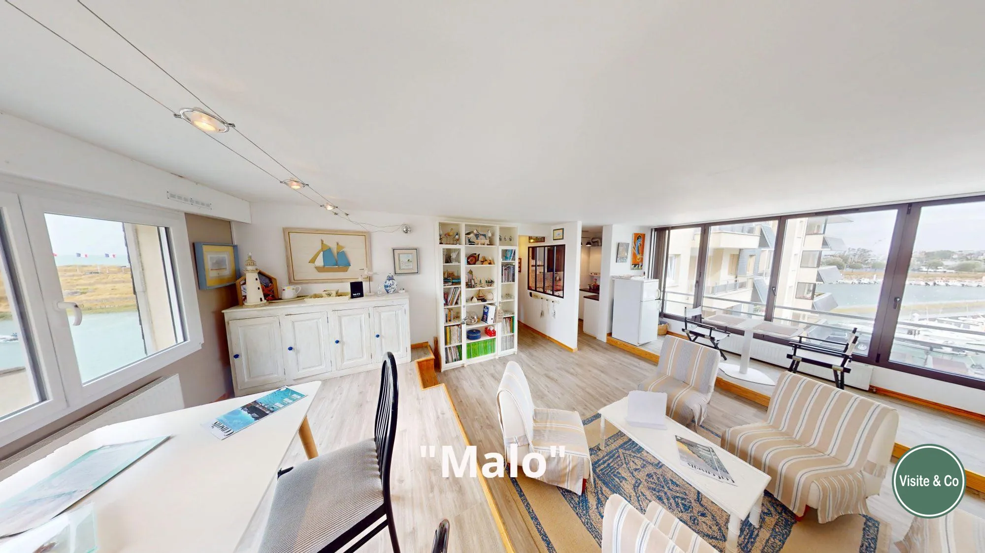 Appartement T2 Vue Mer à Courseulles-sur-Mer - Calme et façade exceptionnelle