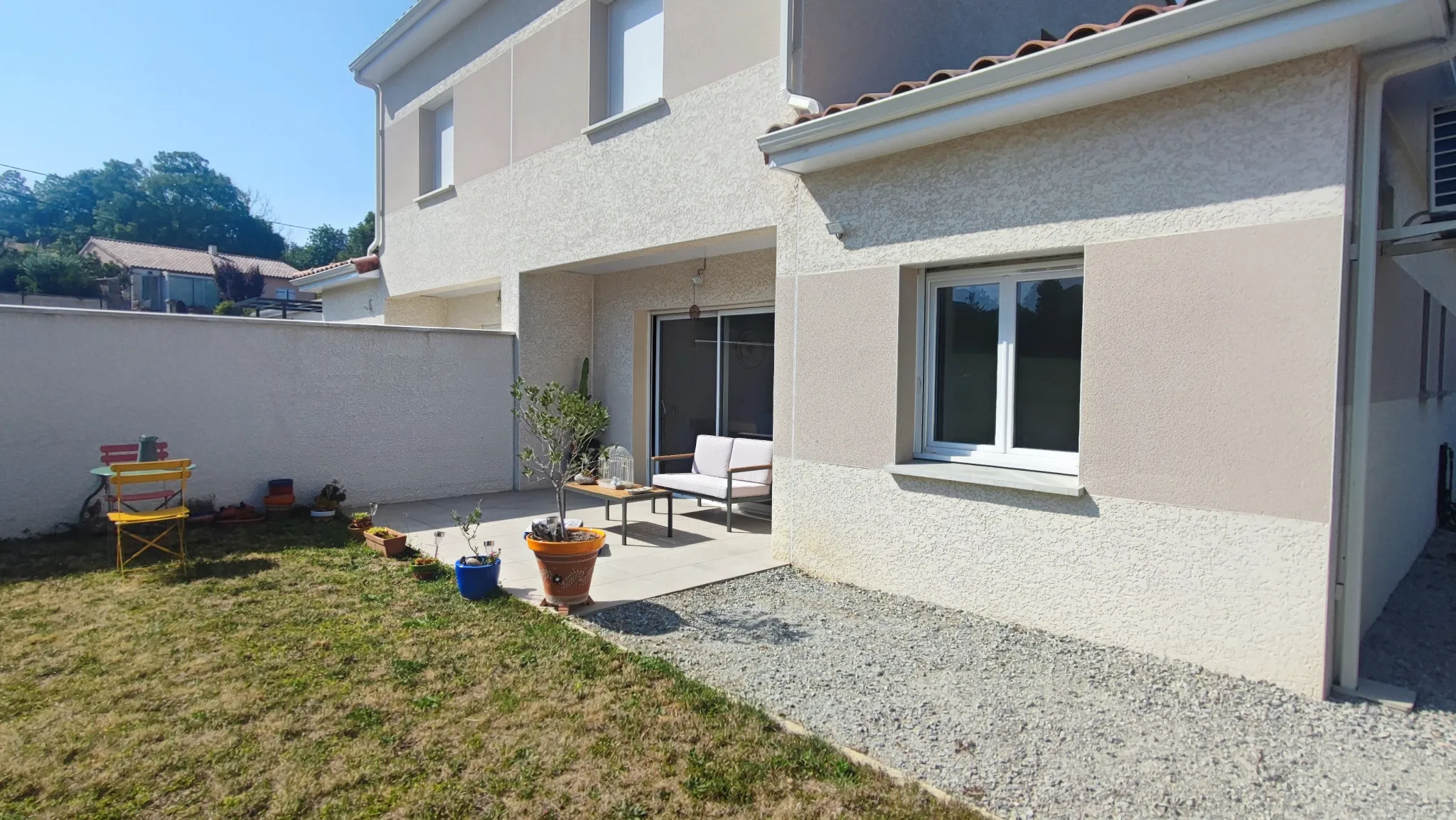 Maison neuve avec jardin à Alboussière – 3 pièces, 2 chambres