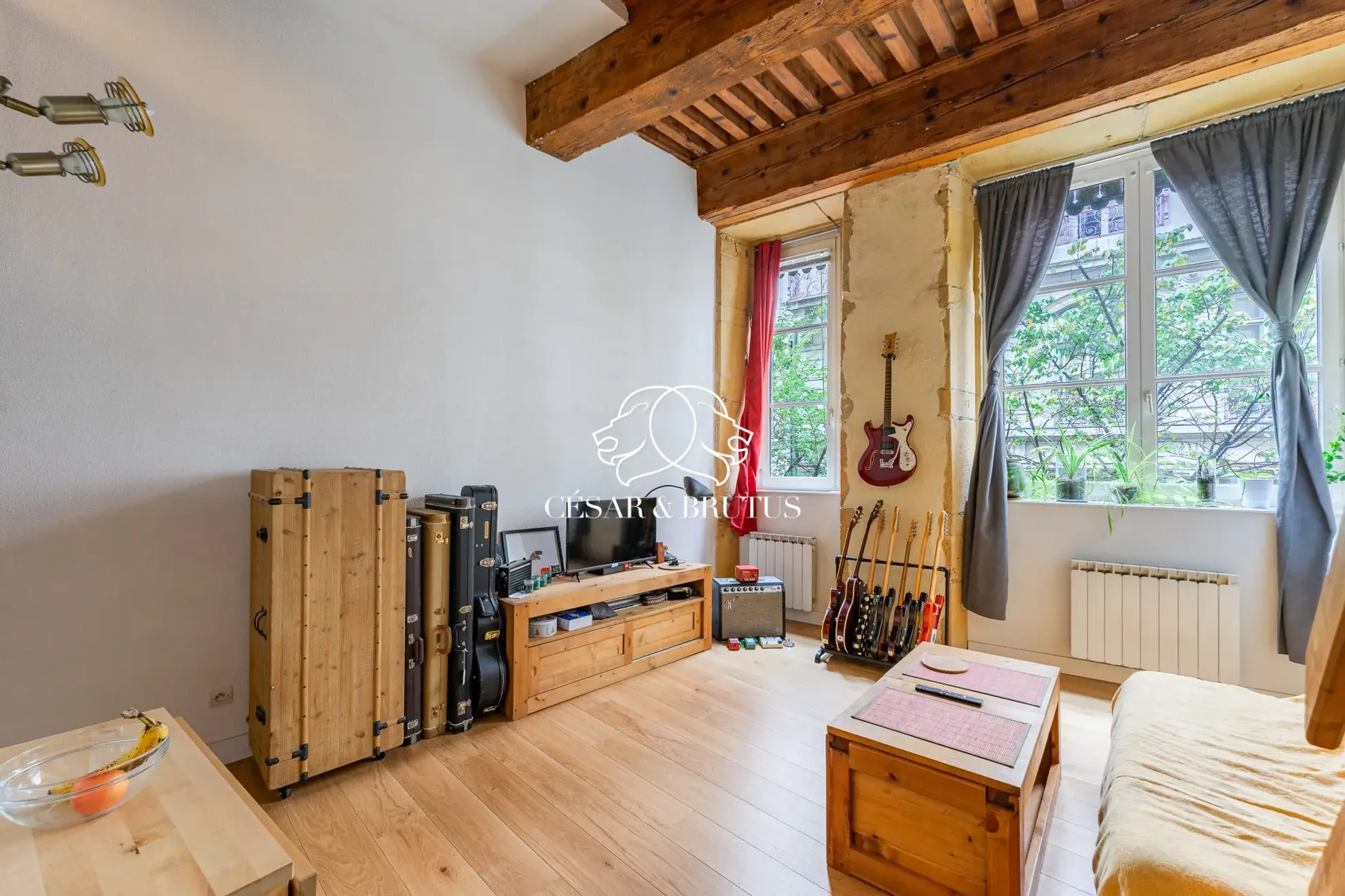 Appartement T1 Canut à Lyon Presqu'île - Charme et Luminosité