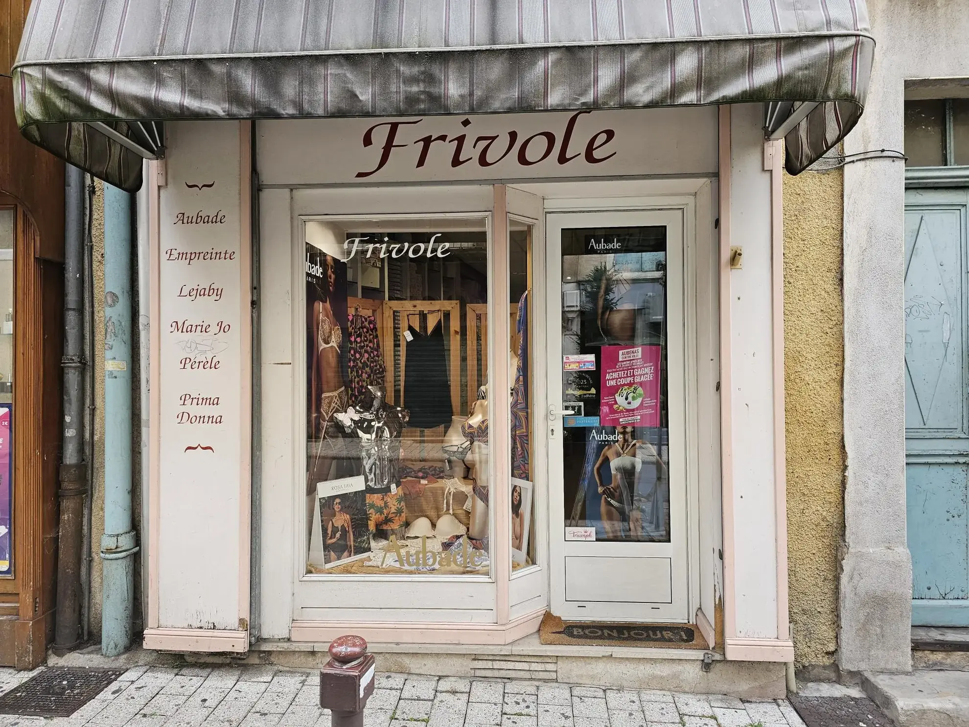 Fonds de commerce boutique lingerie haut de gamme à Aubenas