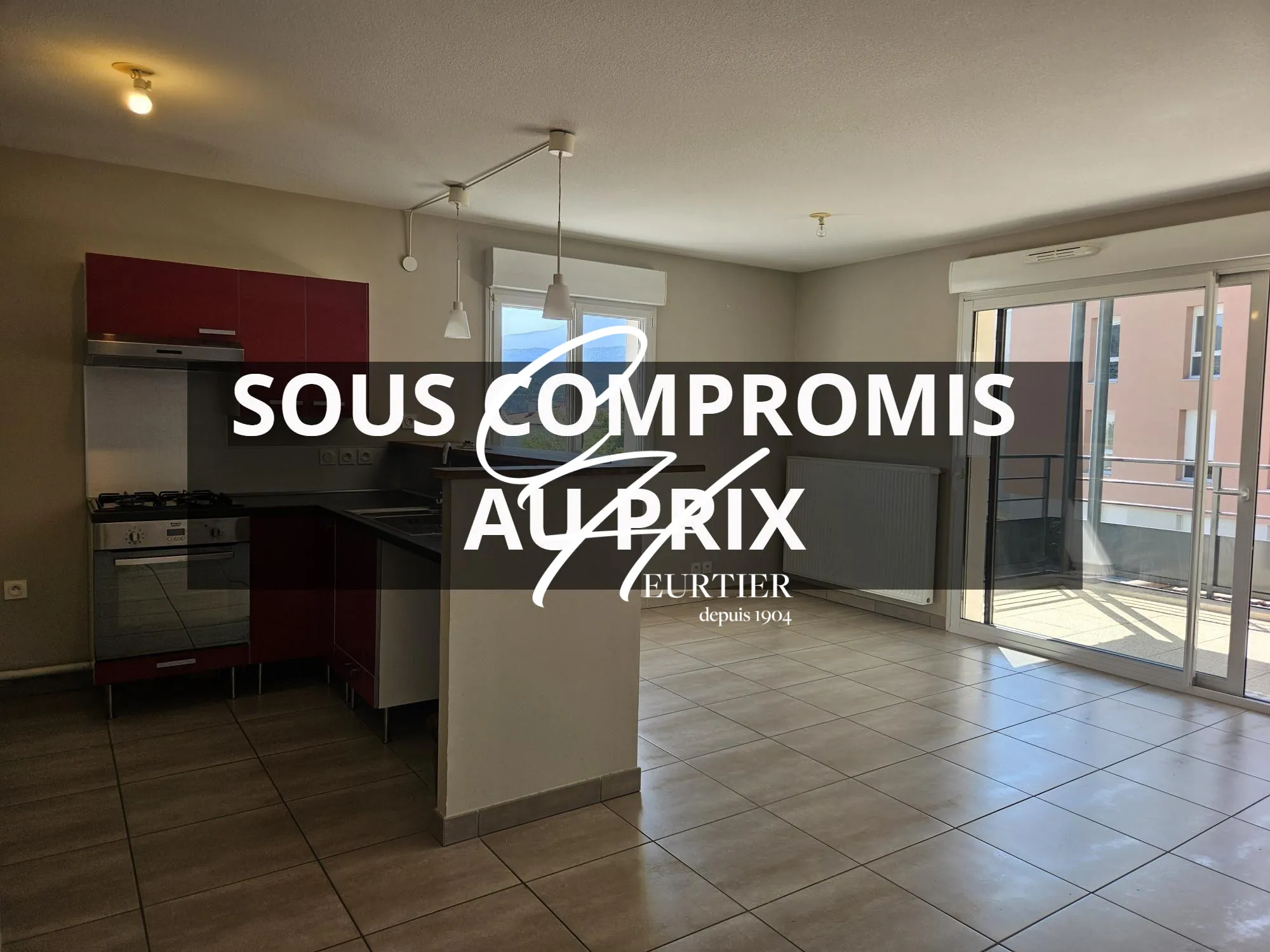 Appartement T3 à Voiron avec terrasse, garage et vue – Exceptionnel