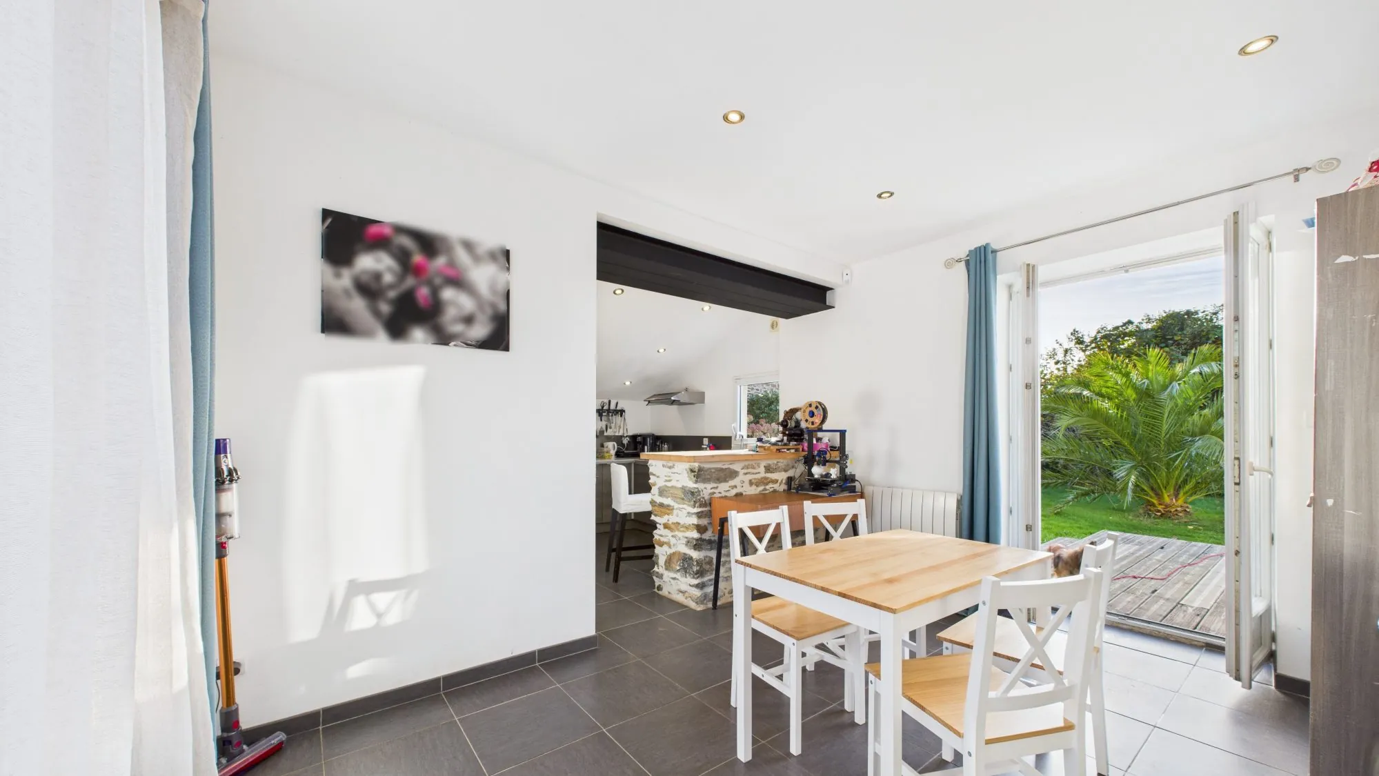 Belle maison en centre-ville de Taulé avec jardin clos et potentiel