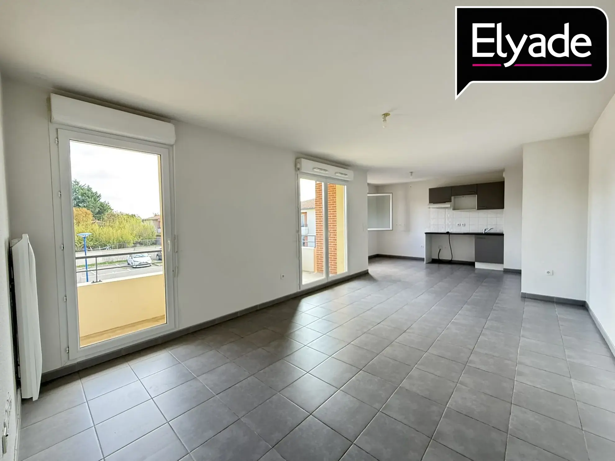 A vendre appartement T3 de 66,85 m² avec balcon à Launaguet 