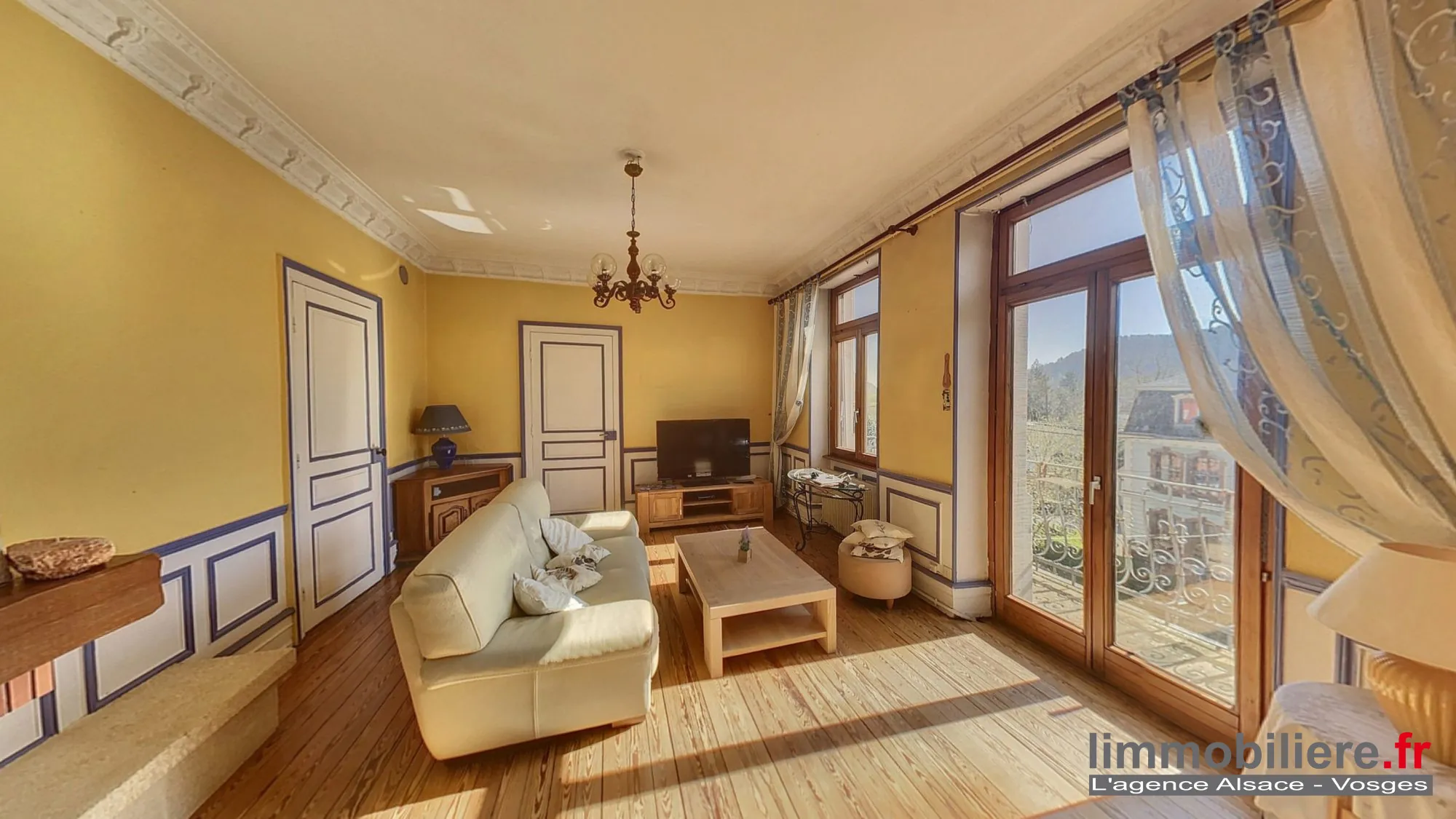 Charmant duplex avec jardin et sous-sol à Sainte-Croix-aux-Mines