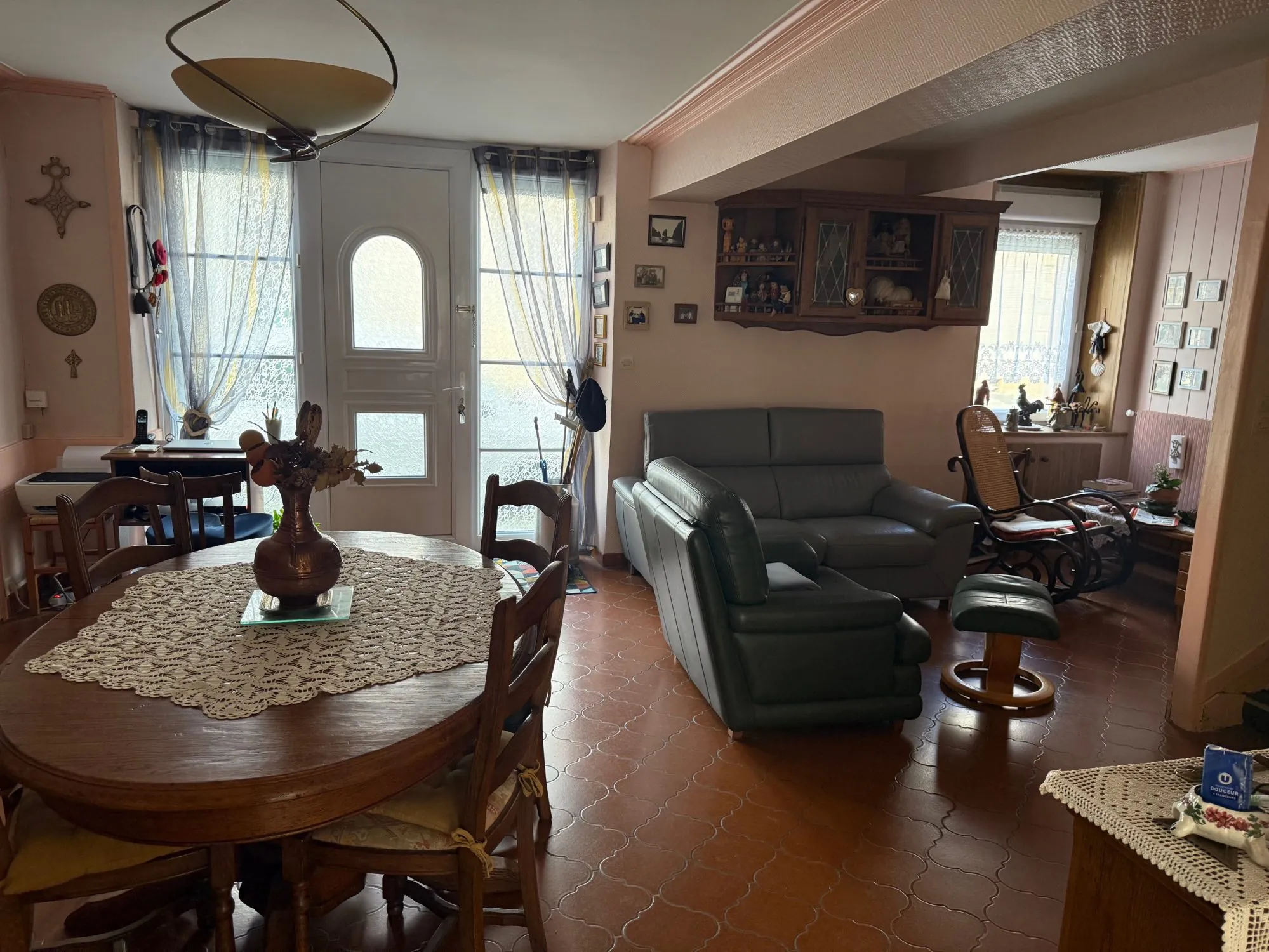 Maison de bourg à vendre à Plessé avec dépendance et jardin