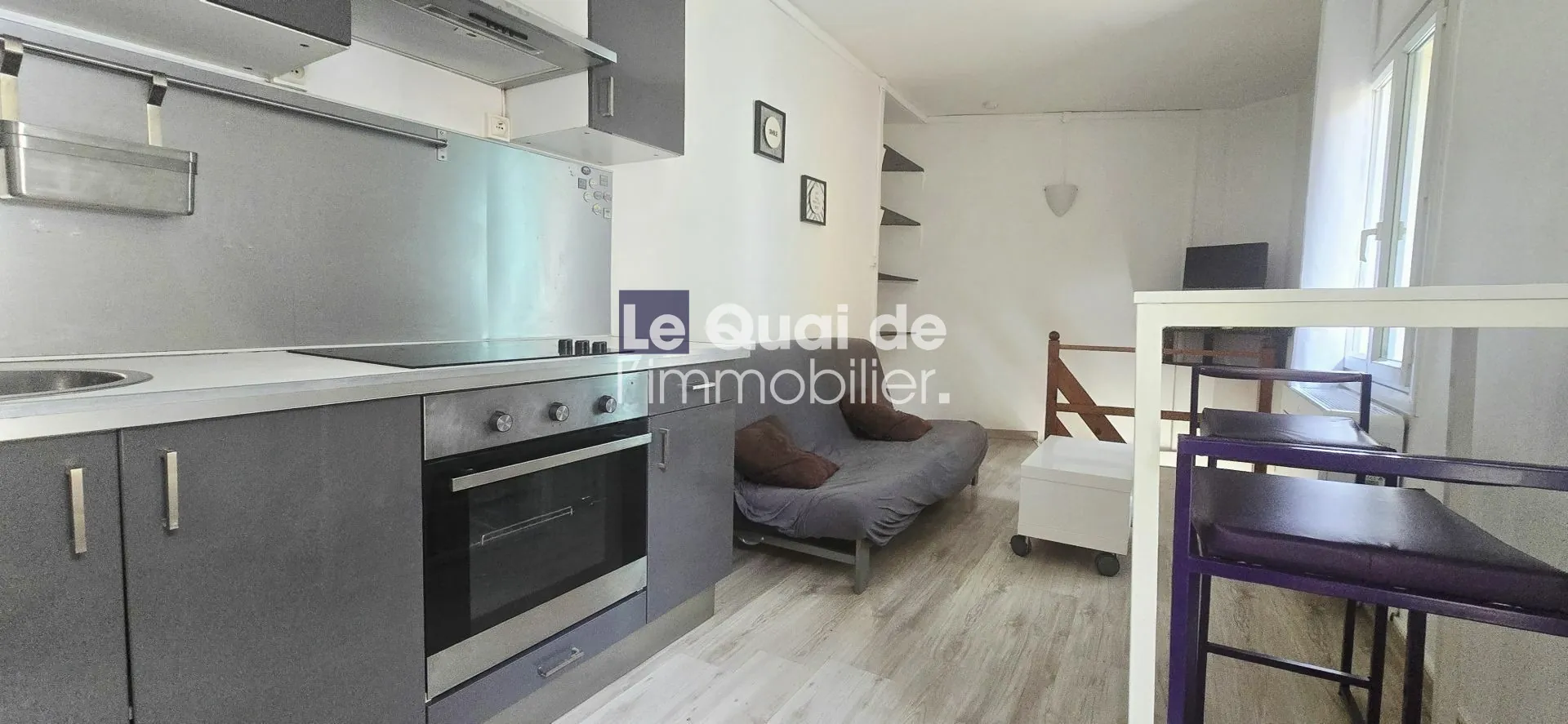 Charmant T2 lumineux à Grenoble près du Cours Berriat, idéal investment ou premier achat 