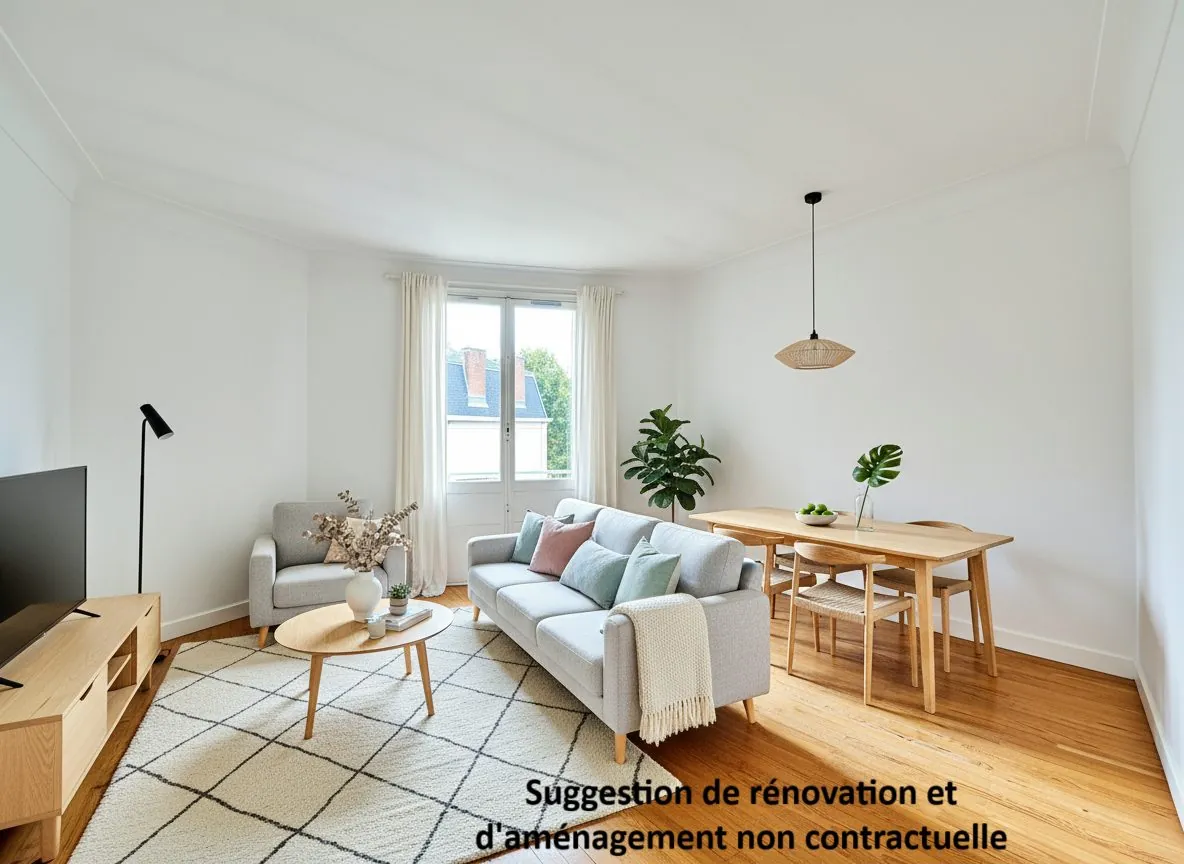 Appartement T3 lumineux de 59 m² à Valence, proximité Gare et Place de la Paix 