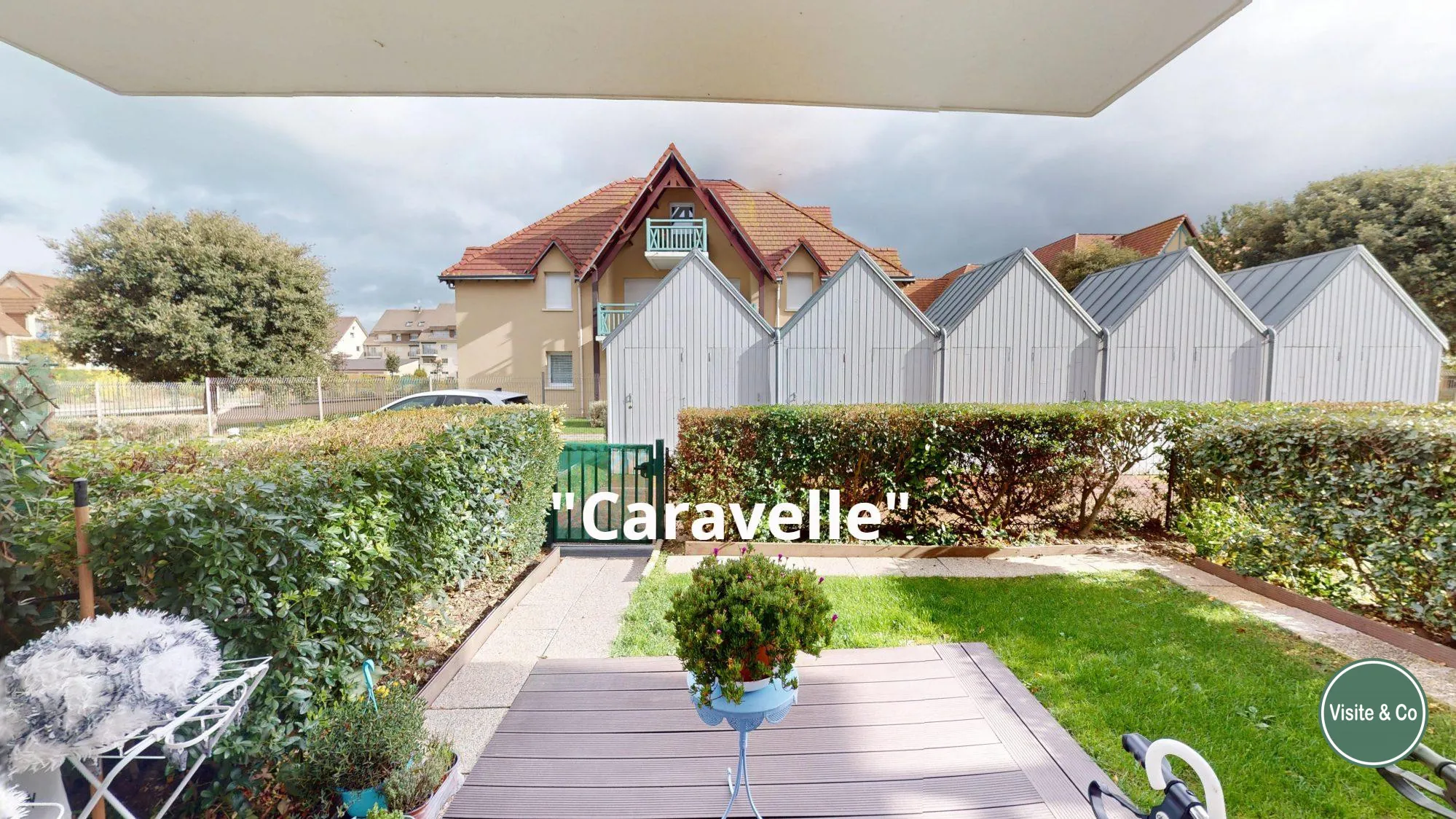 Appartement T2 avec terrasse et parking à Courseulles-sur-Mer, proche mer