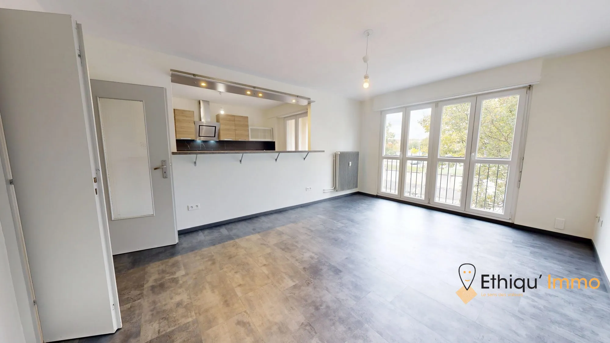 Appartement 3 pièces à vendre à Strasbourg avec balcon et cave