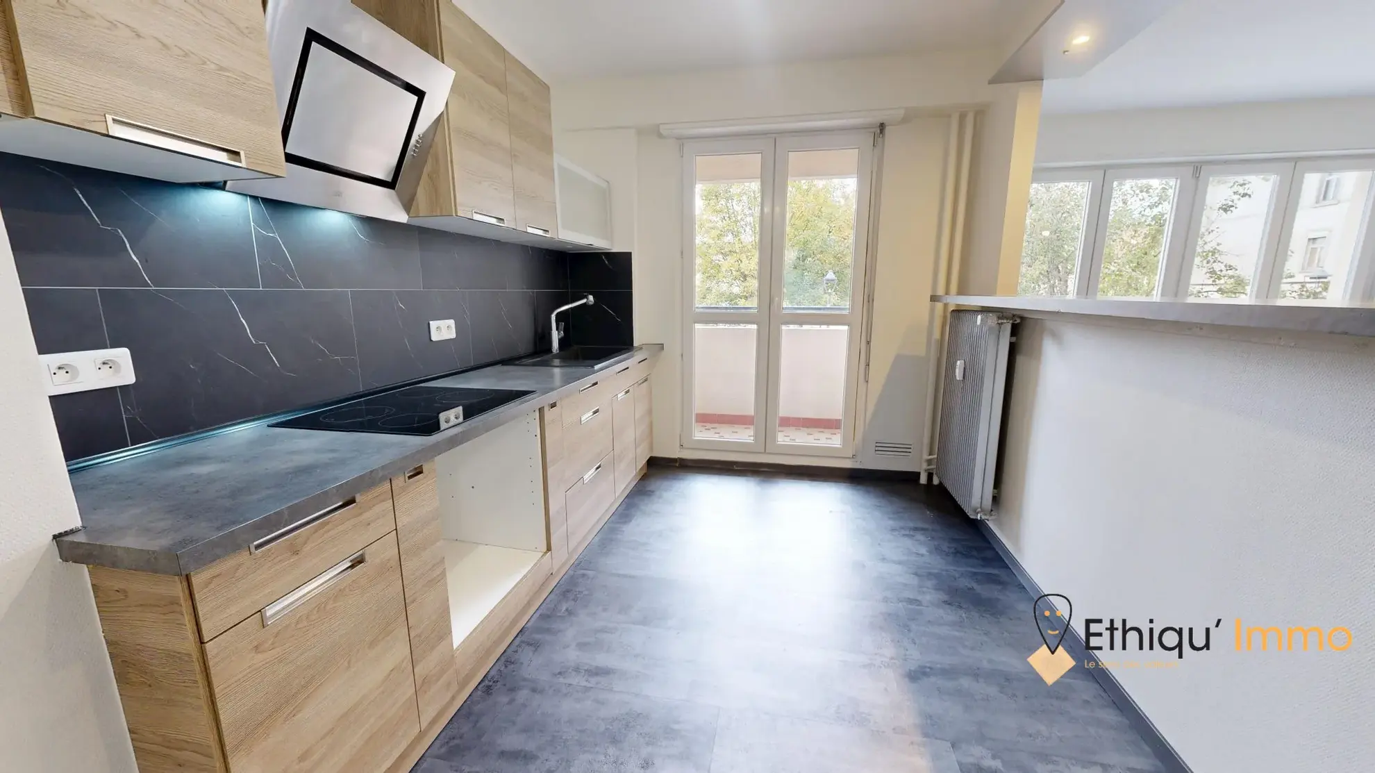 Appartement 3 pièces à vendre à Strasbourg avec balcon et cave 