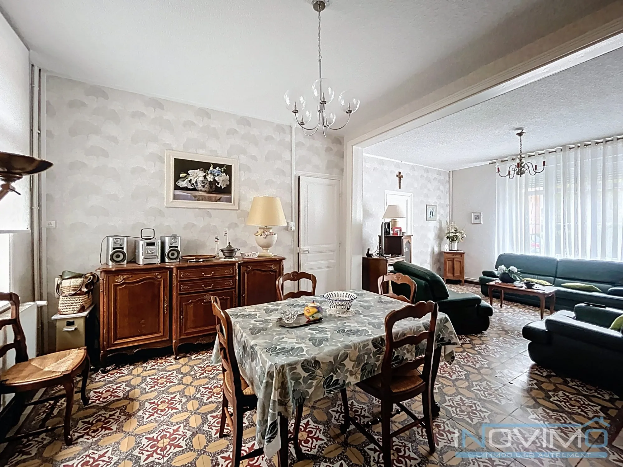 Maison semi-individuelle de 118m² à Zegerscappel avec garage et jardin