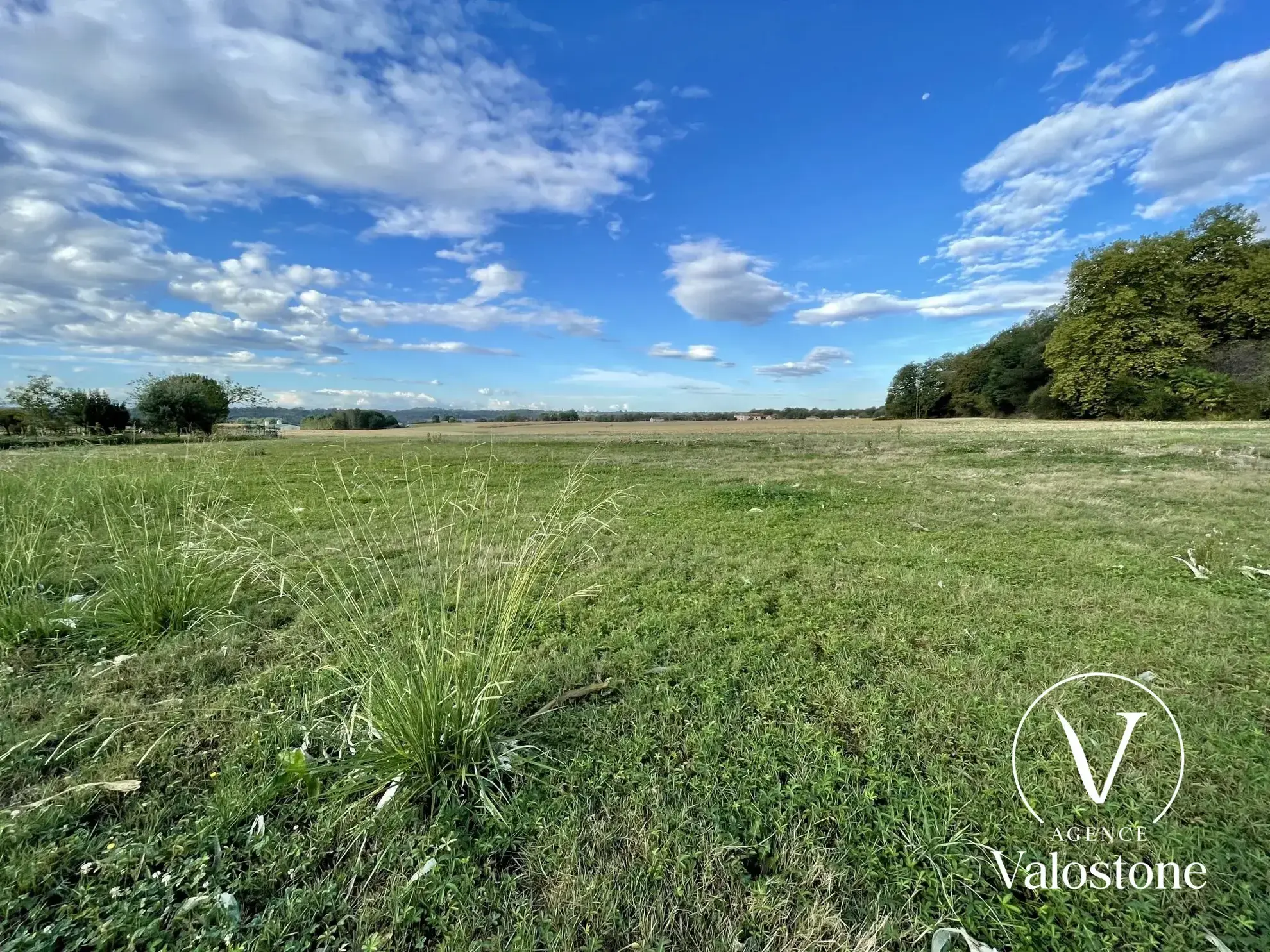 Terrain constructible de 1303 m² à MONSÉGUR, proche Hagetmau 