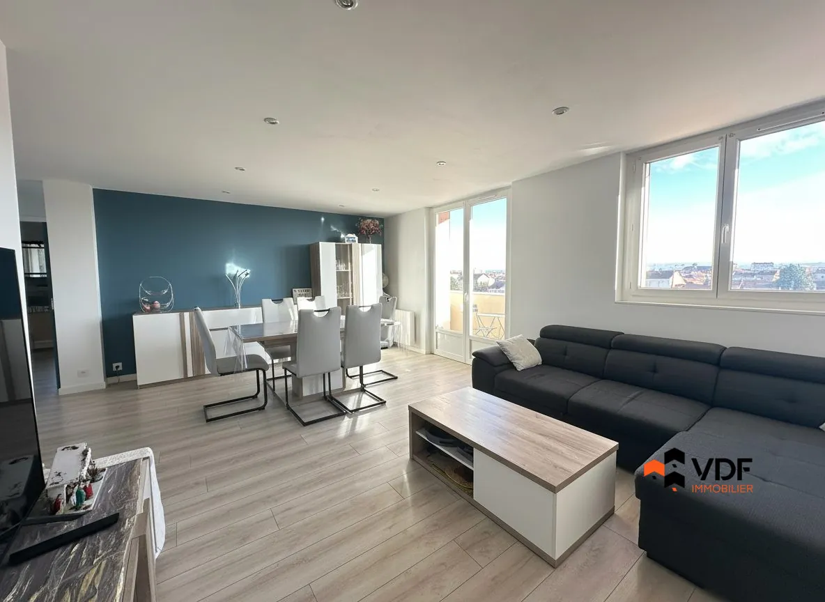 Appartement T3 à vendre à Roanne, 59,64 m², balcon et stationnement - Idéal pour investissement ou résidence principale