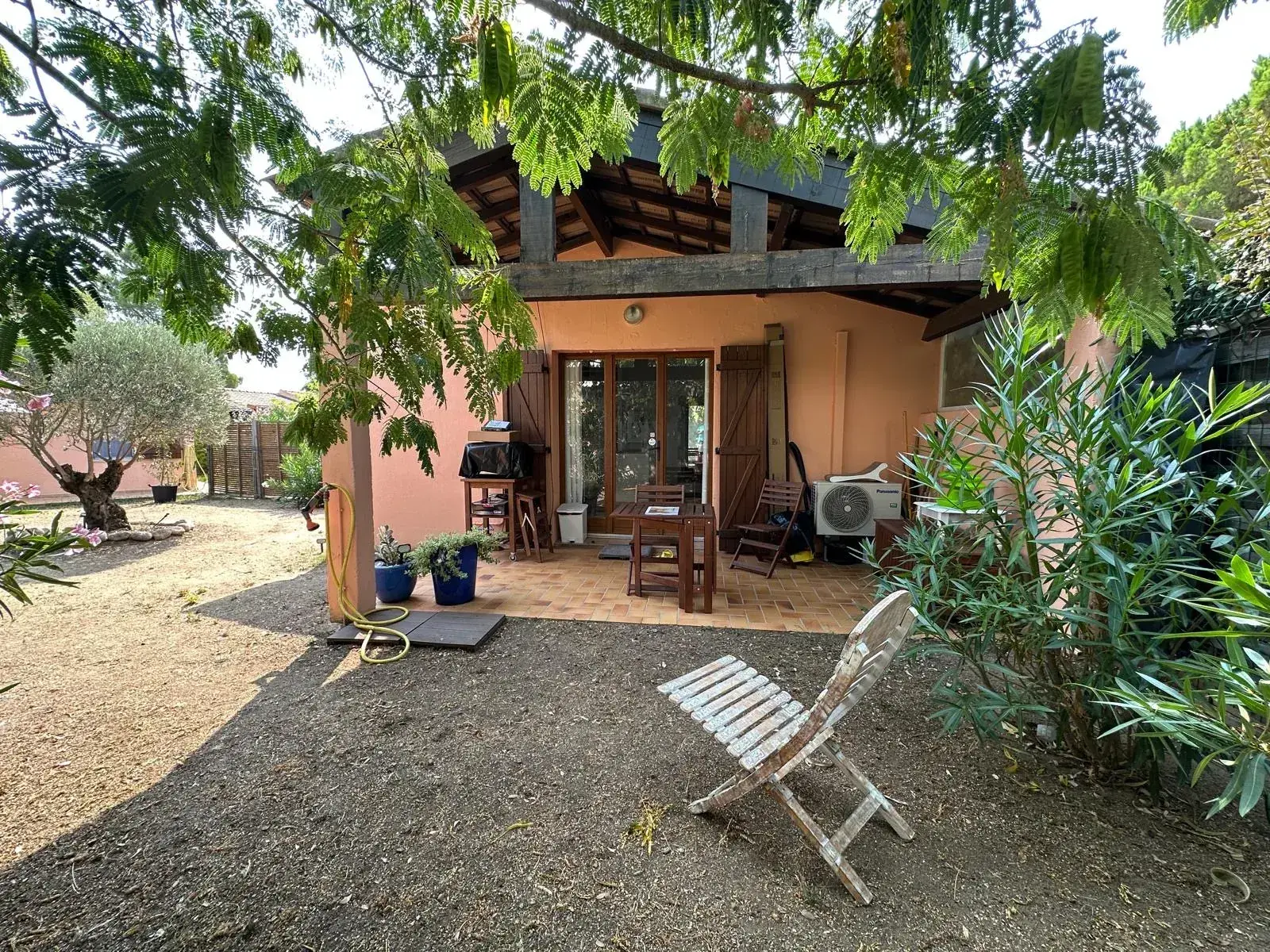 Studio avec jardin privé à 200 mètres de la plage de Pinarello - Investissement réussi