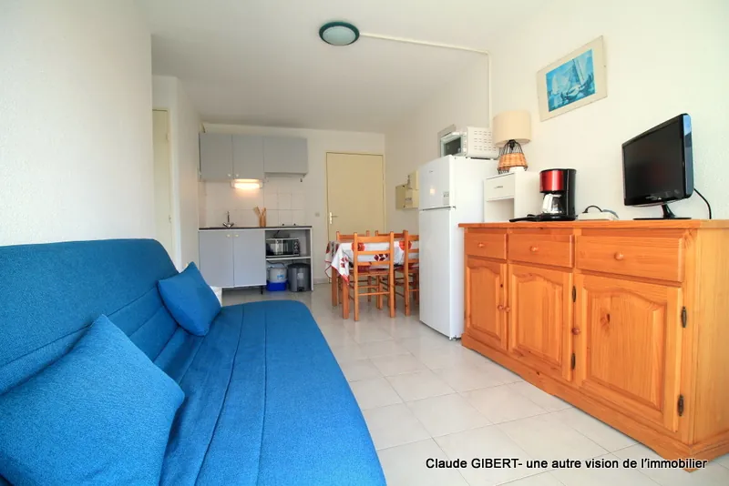 Appartement 2 pièces avec terrasse et garage au centre de Balaruc-Les-Bains
