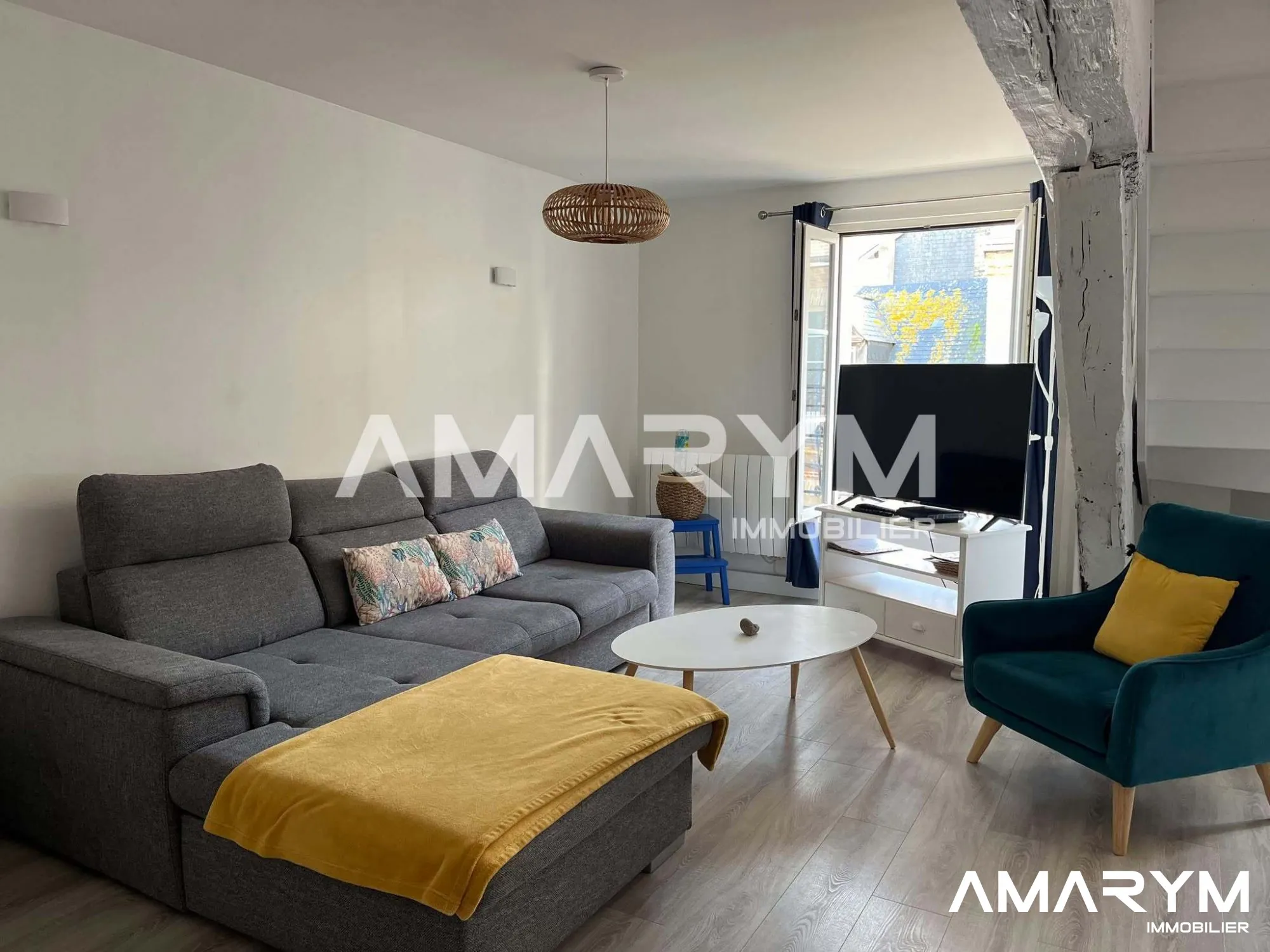 A saisir : Duplex rénové en plein centre de Dieppe, proche mer 