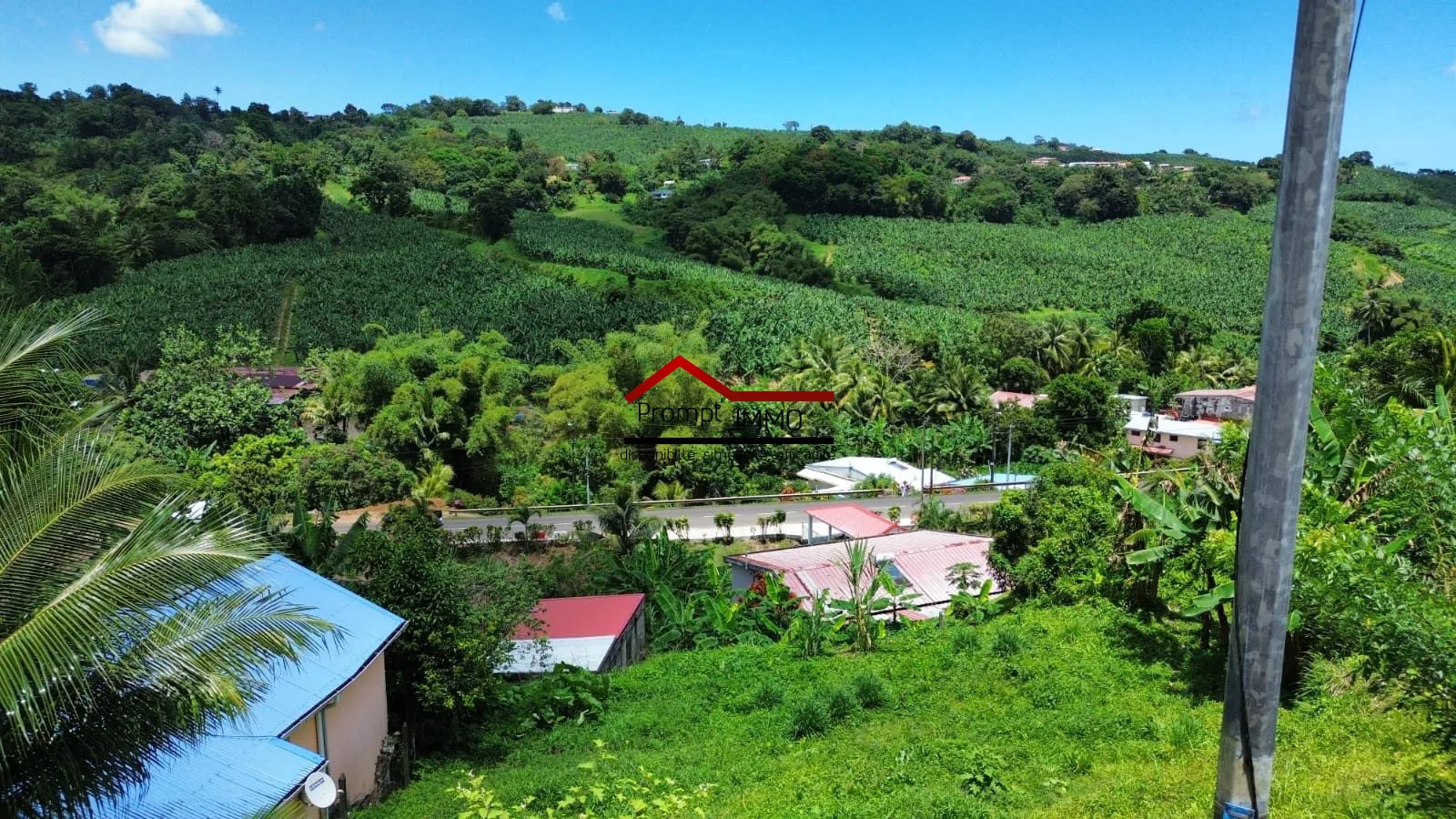 Terrain constructible en campagne à Sainte-Marie - 703 m² 