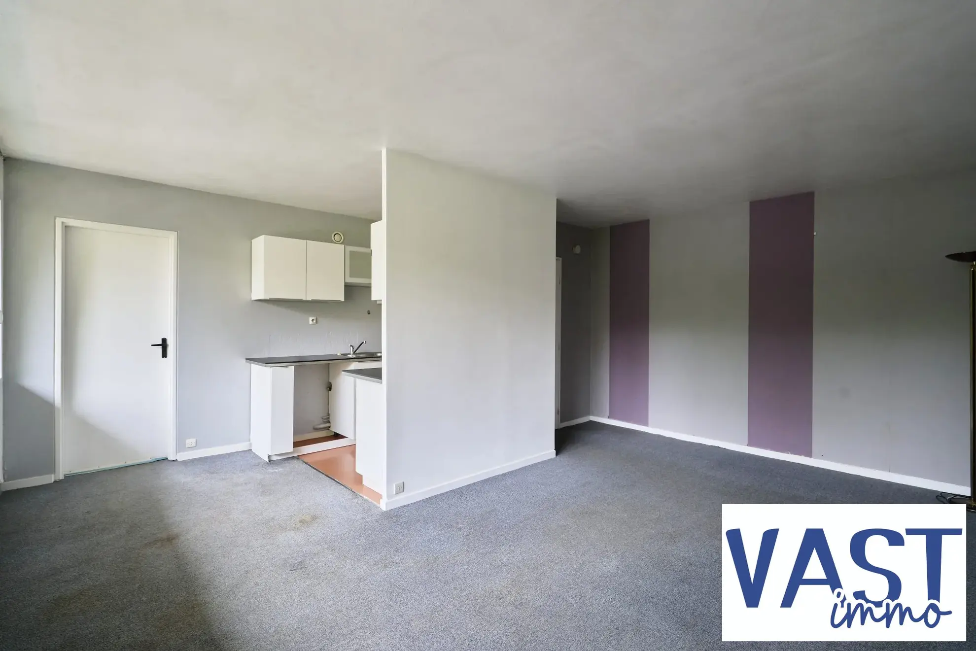 Ancien appartement 2 pièces de 56 m² à vendre à Villeneuve-d'Ascq - Excellente localisation