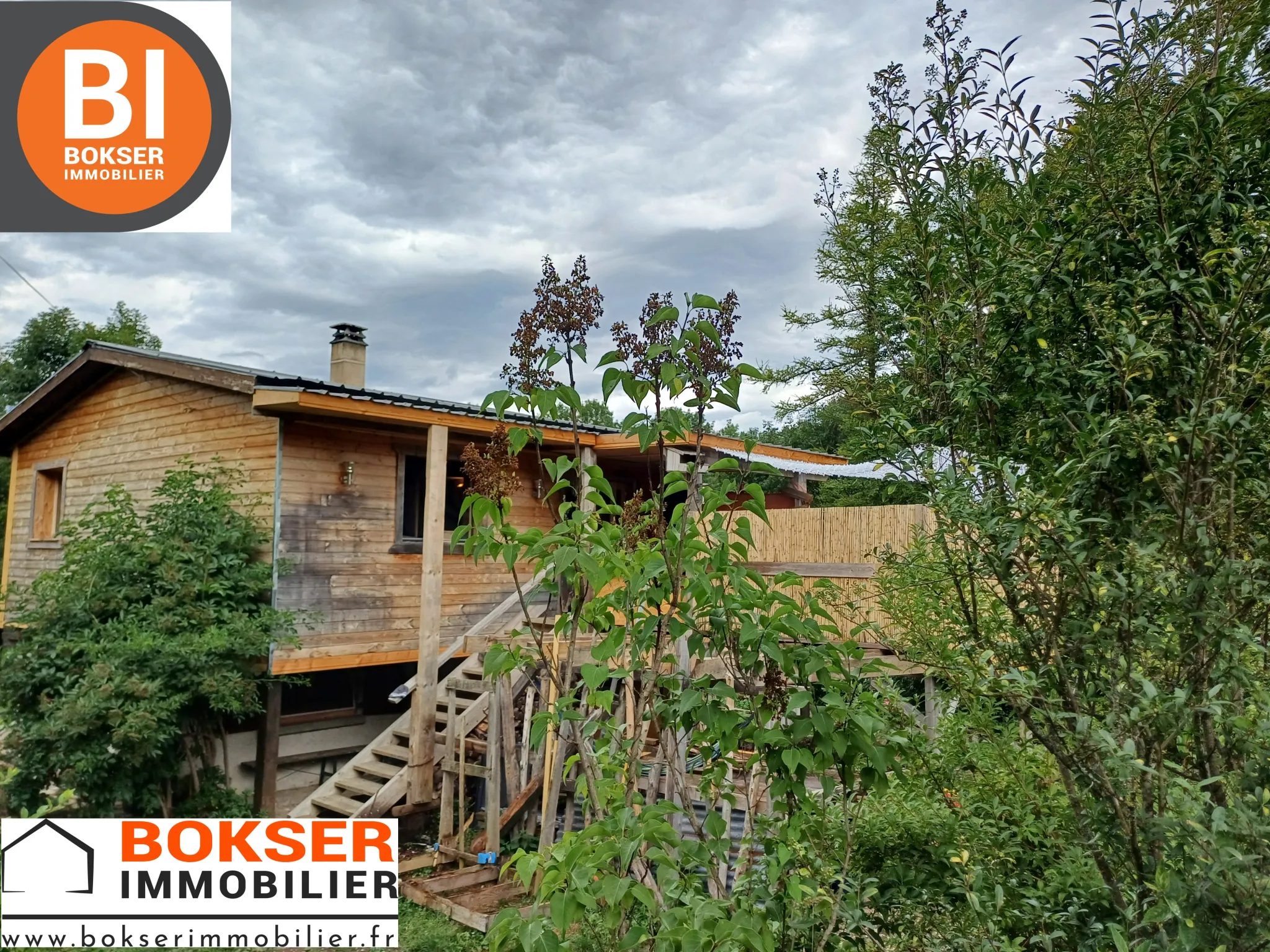 Maison en bois de 85 m² avec terrain de 1500 m² à Chichilianne