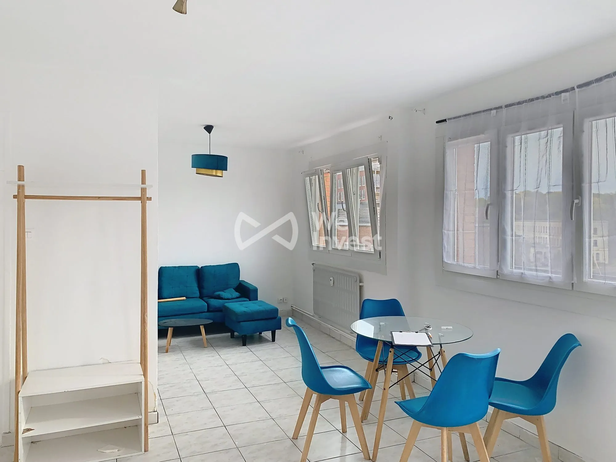 Appartement 3 pièces à Maubeuge au centre, avec balcon et parking