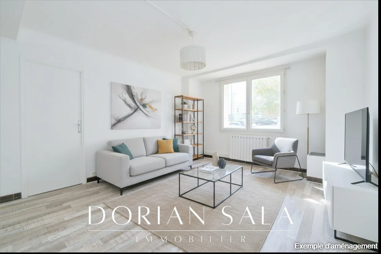 Appartement T3 à vendre à Marseille, lumineux et bien situé