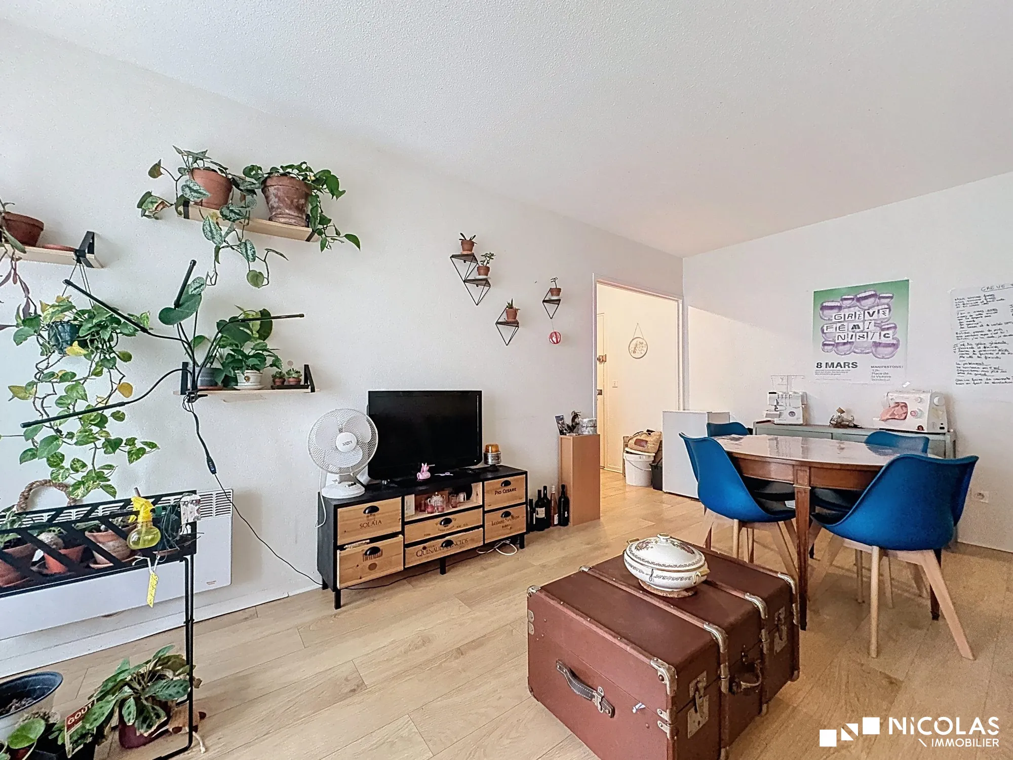 Appartement T2 de 47m² à vendre à Bordeaux, idéal pour investissement ou résidence principale 