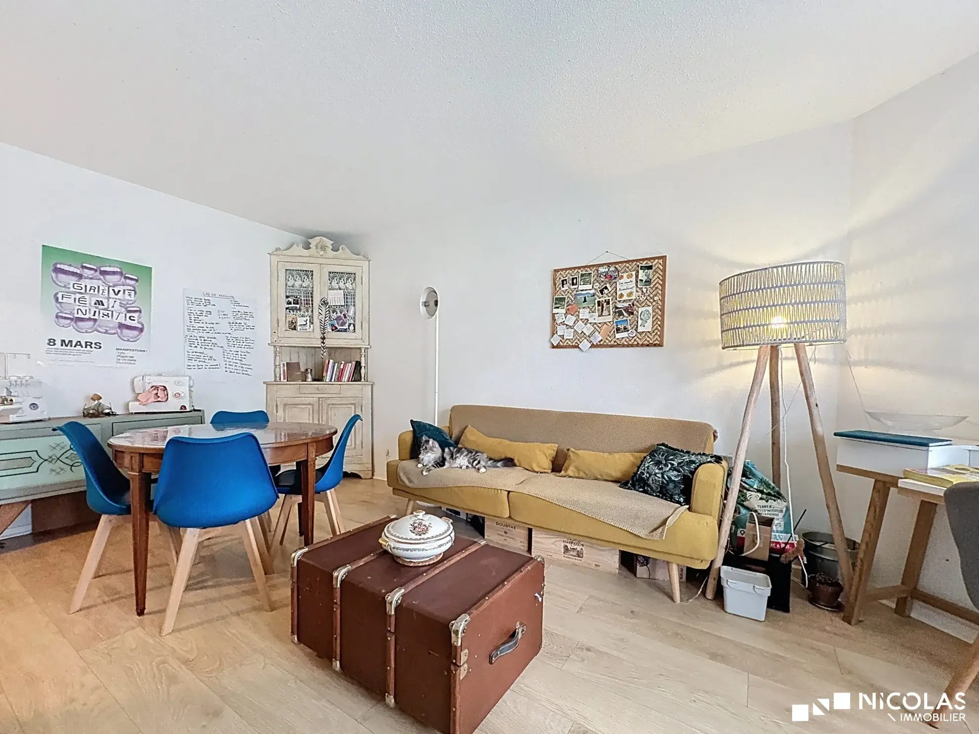 Appartement T2 de 47m² à vendre à Bordeaux, idéal pour investissement ou résidence principale 