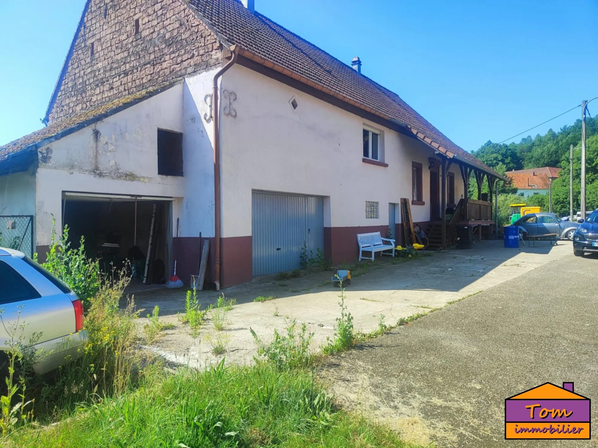 Maison de village 150 m² à Rolbing proche frontière allemande 
