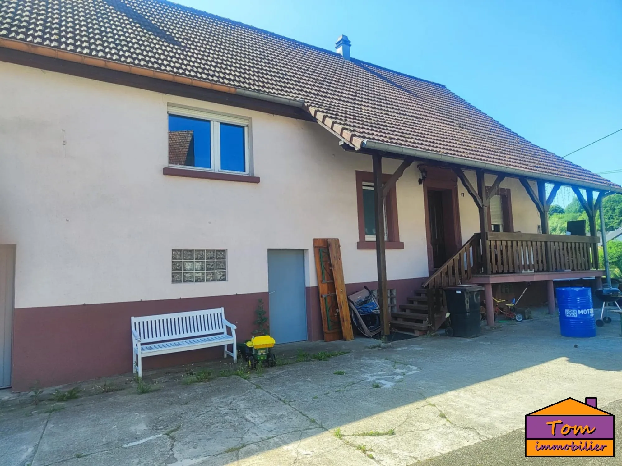 Maison de village 150 m² à Rolbing proche frontière allemande