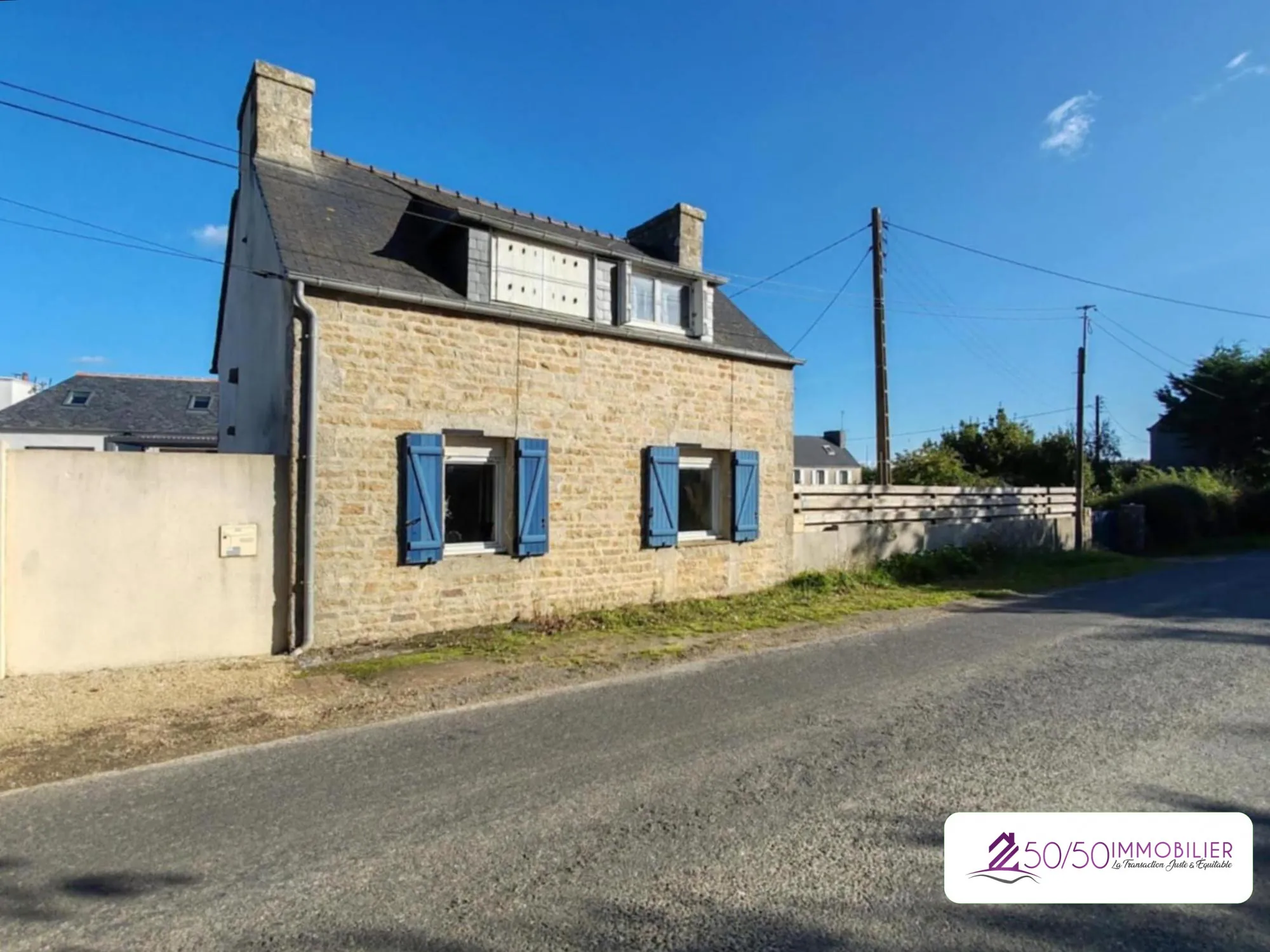 Charmante maison en pierre de 110 m² à Cléder avec terrain de 1500 m²