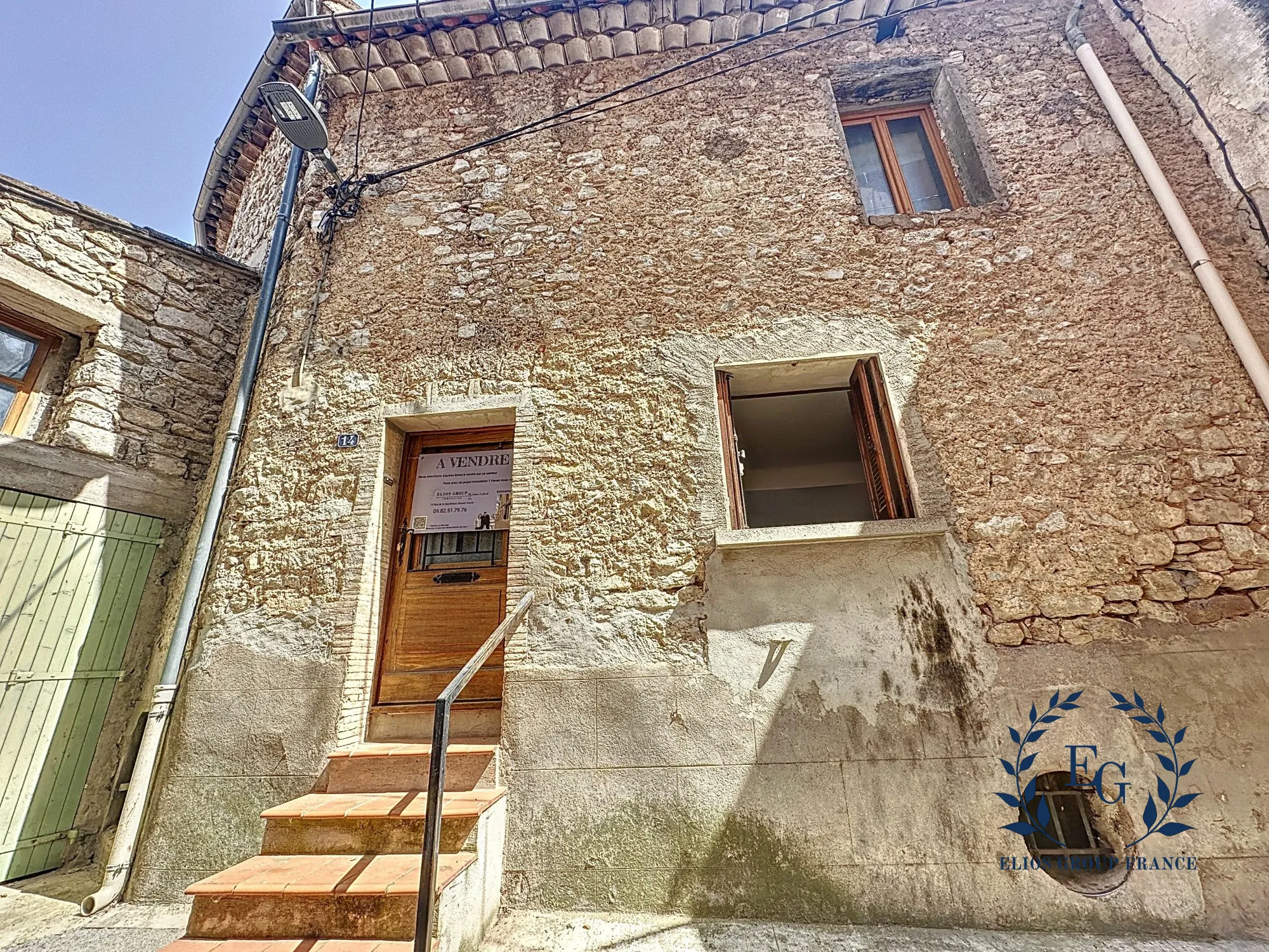 Maison de village à rénover avec potentiel d'agrandissement à Besse-sur-Issole