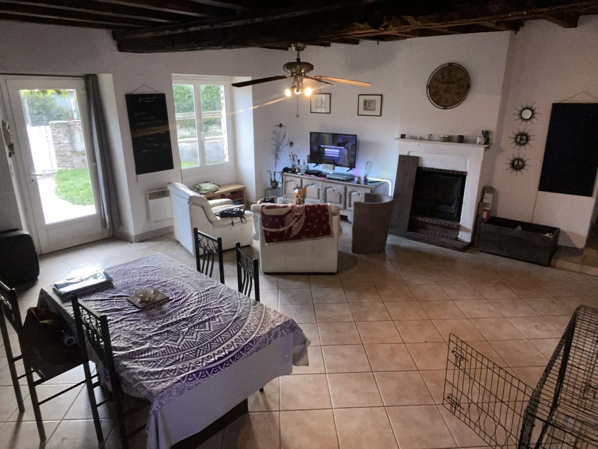 Longère en pierre avec grand potentiel à Guignen (35580) - Maison avec jardin et dépendance