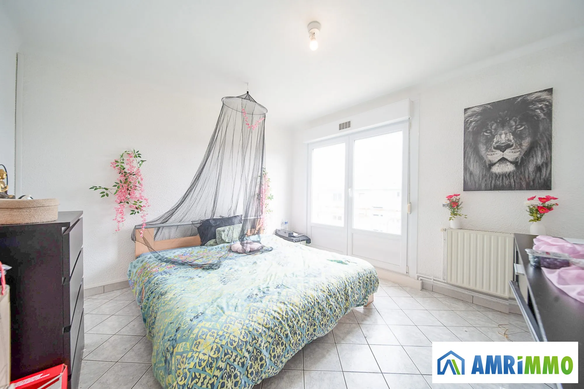 Appartement 3 pièces lumineux à Villerupt avec balcon et cave