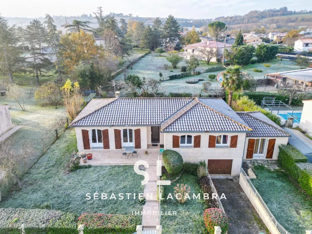 Maison de plain-pied avec studio indépendant à Puygouzon, proximité d’Albi