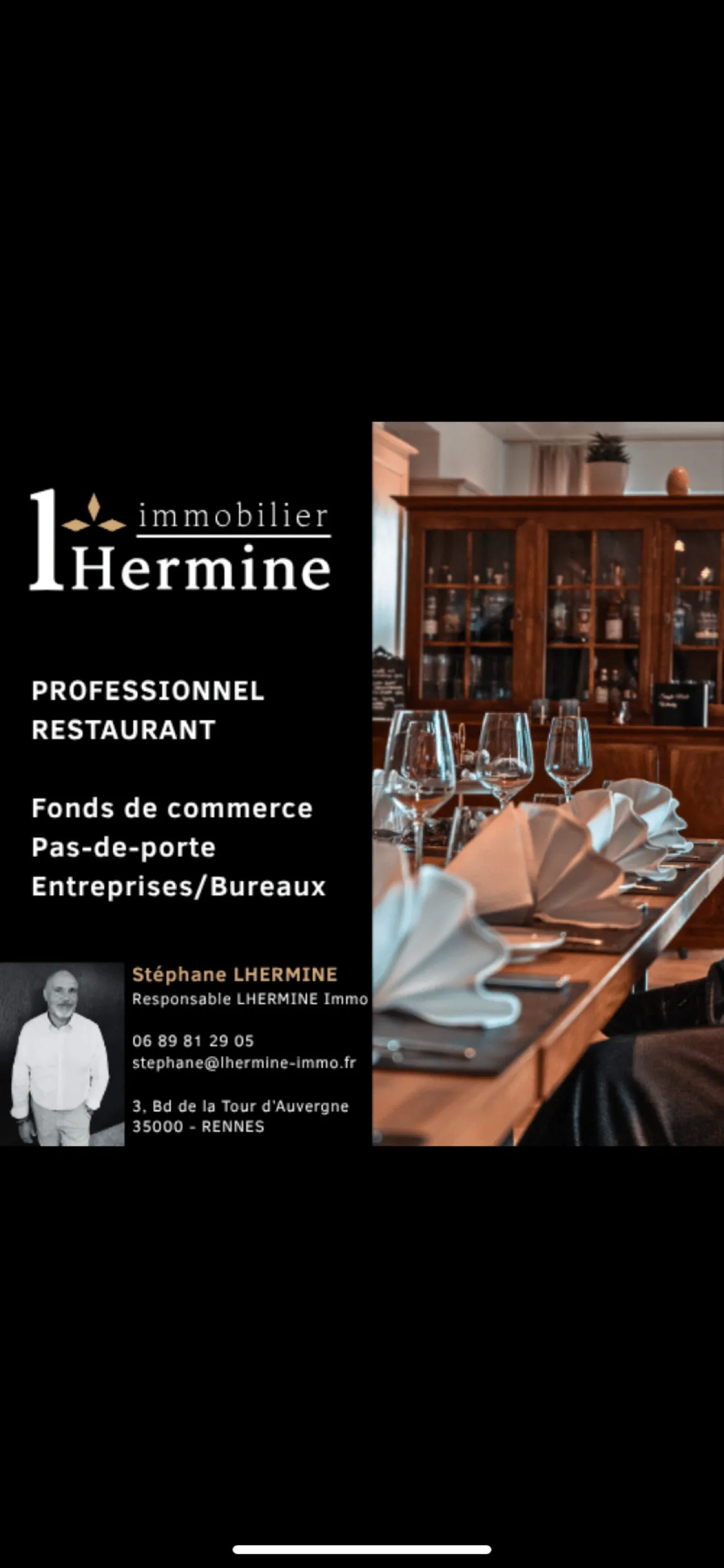 Vente Sandwicherie Restauration Rapide à Rennes Centre-ville