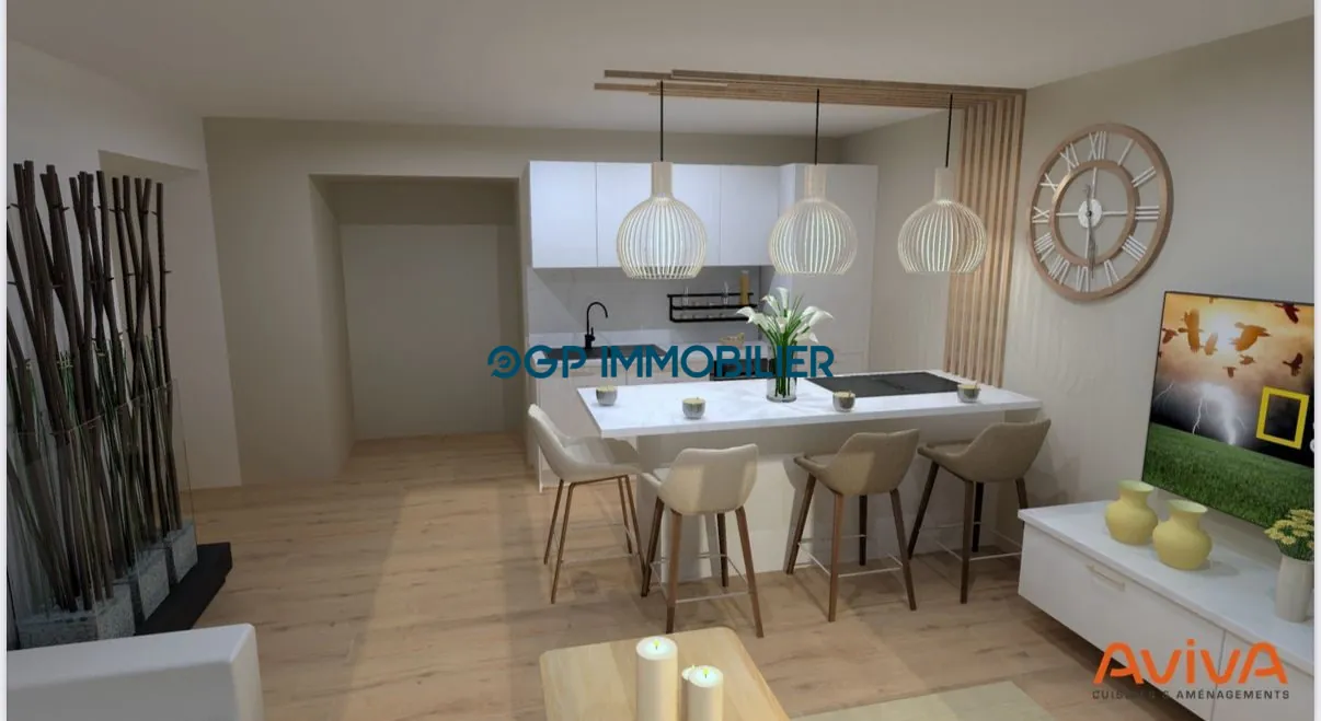 Appartement neuf T4 à Lescar à aménager idéal pour investissement ou premier achat