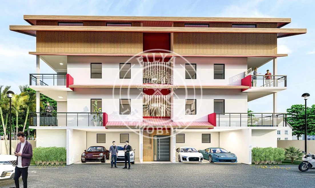 Achat appartement T1 à Cayenne - 33,68 m² avec parking et proximité des commodités