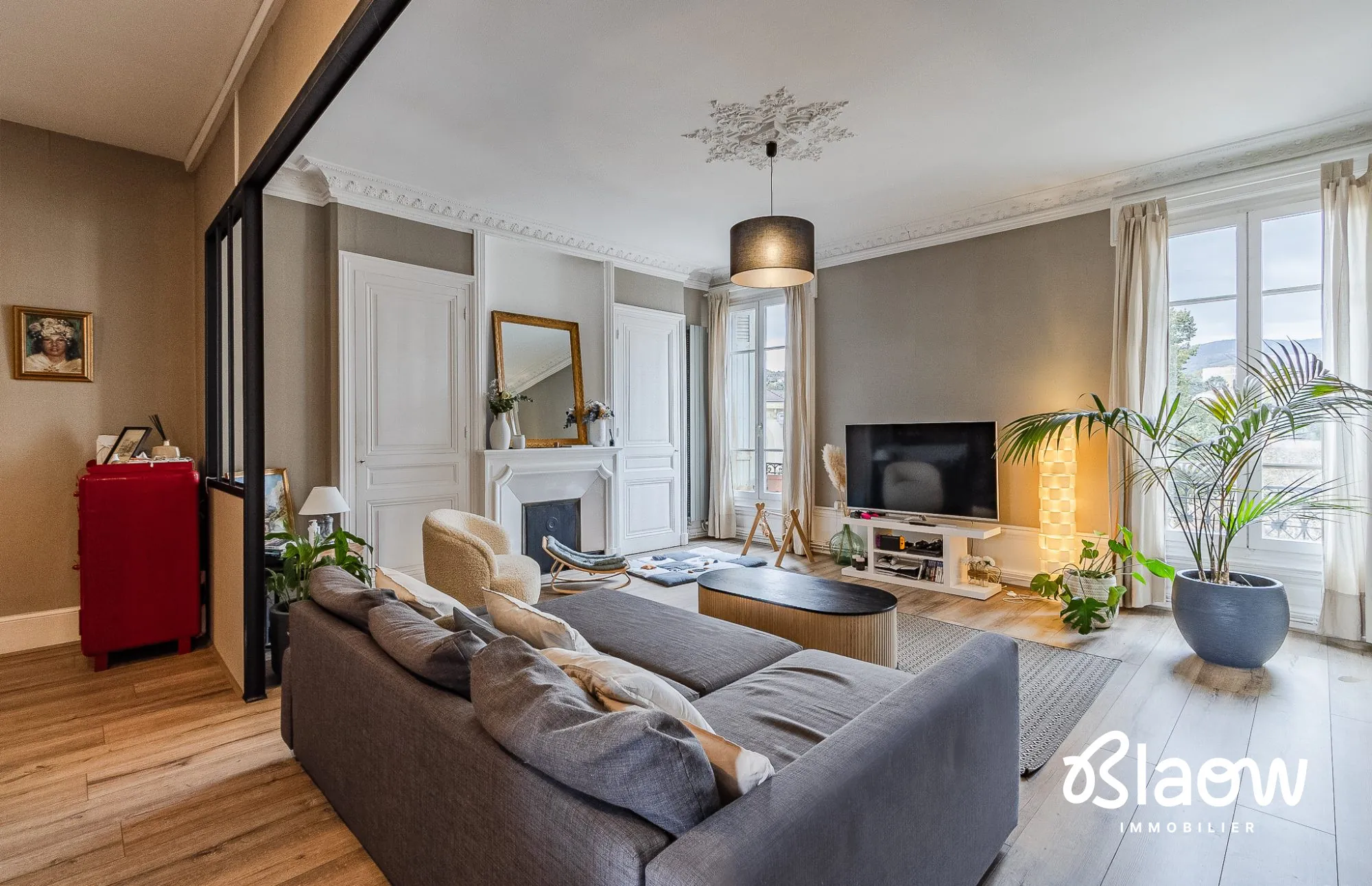 Appartement T4/5 spacieux à vendre à Saint-Chamond - 126 m², 3 chambres, lumineux