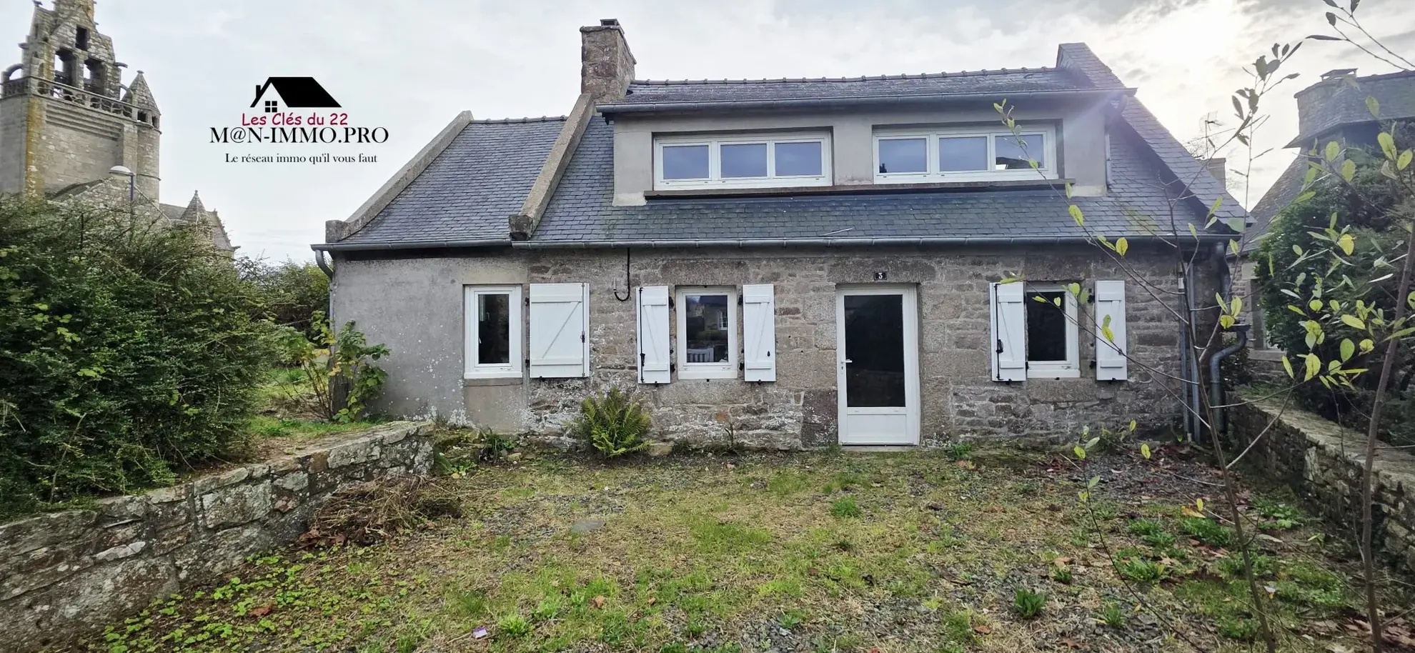 Maison en pierre à rénover à Ploumilliau - Opportunité de projet personnalisé