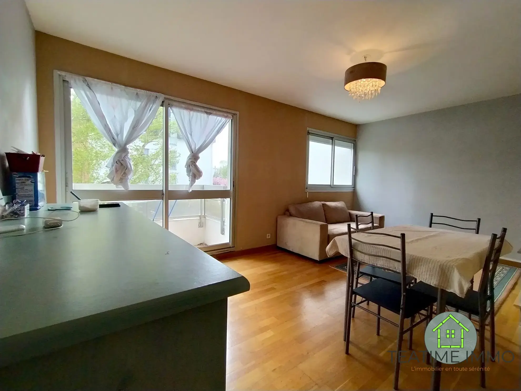 Appartement T3 à vendre à Quimper - 61 m², balcon, parking, cave