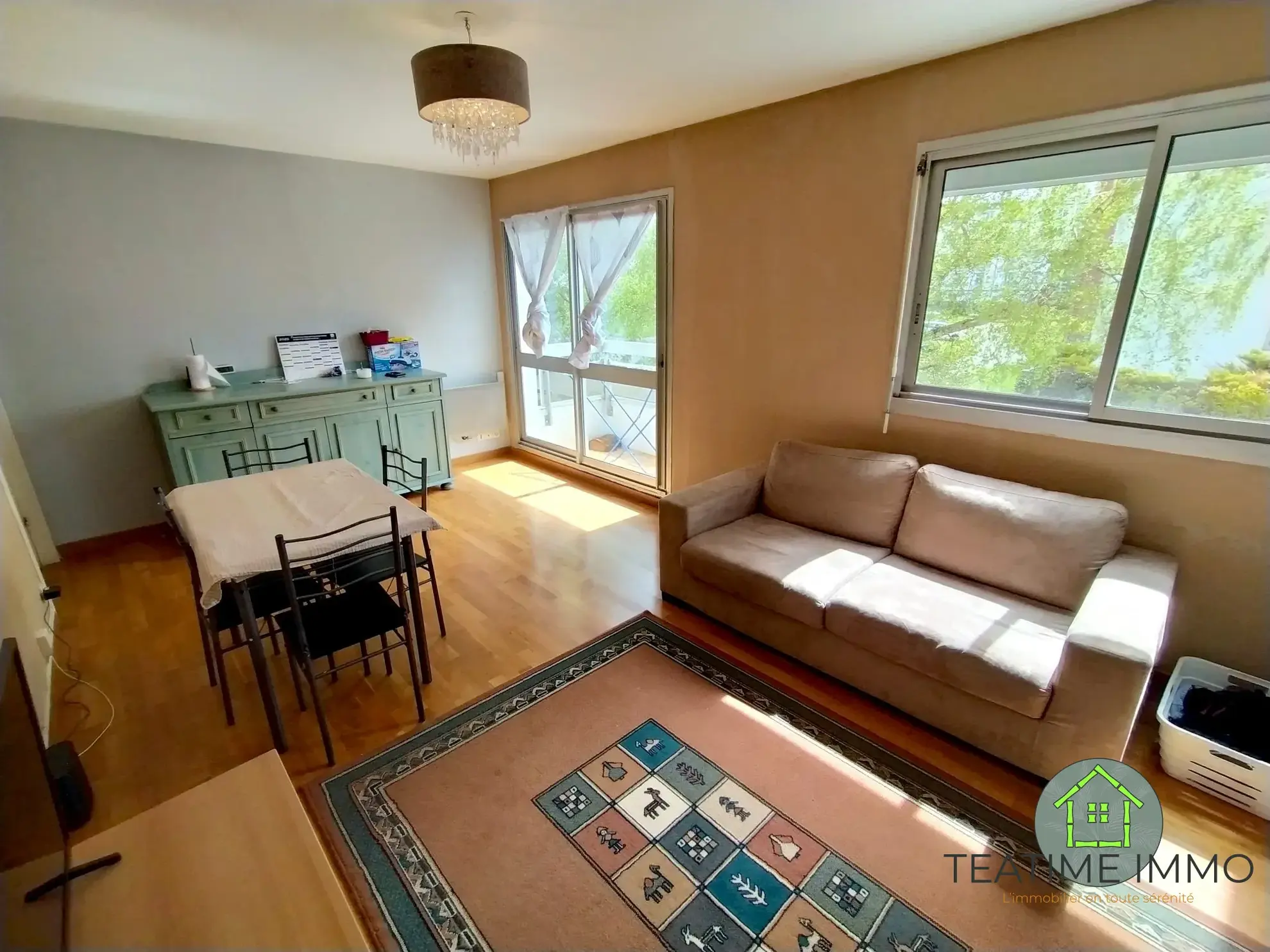 Appartement T3 à vendre à Quimper - 61 m², balcon, parking, cave 