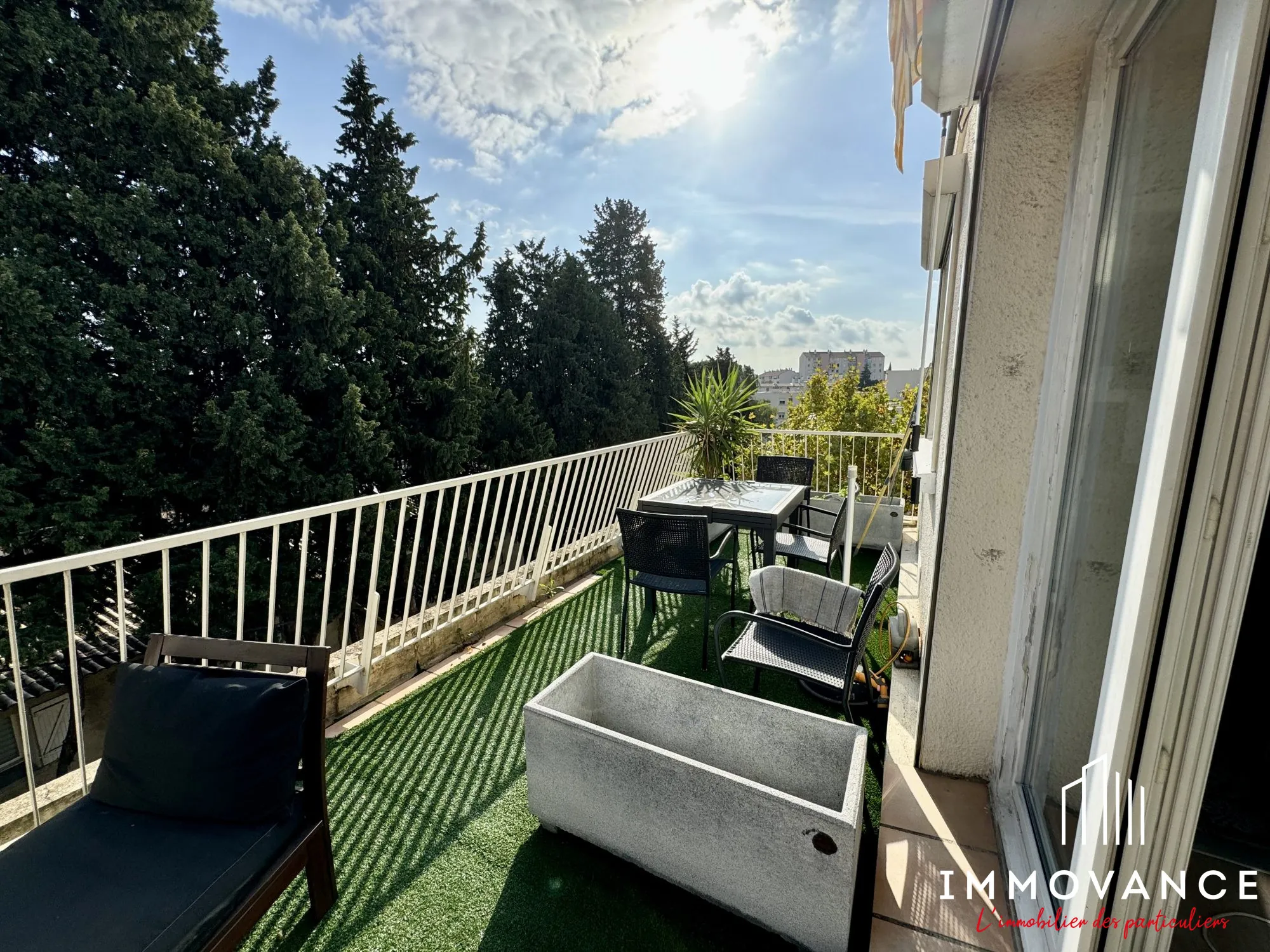 Appartement T2 avec terrasse de 16 m² - Dernier étage à Montpellier