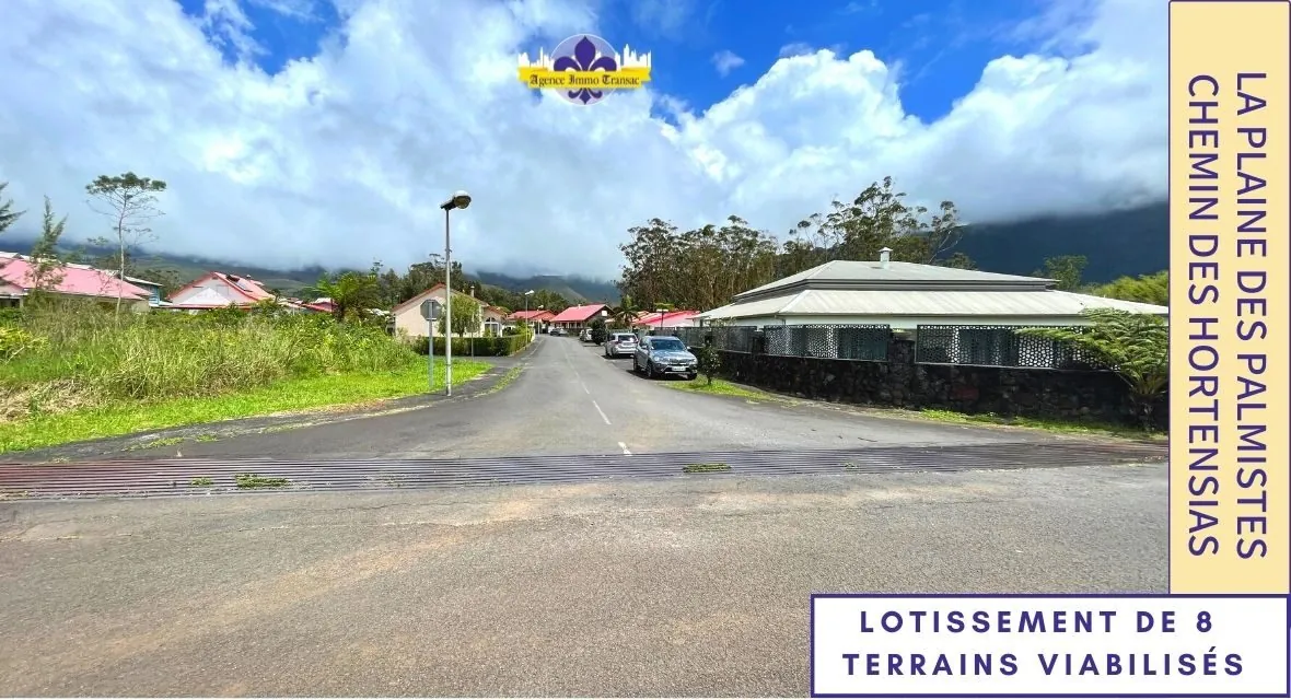 Terrain constructible de 528 m² à La Plaine des Palmistes, proximité commodités