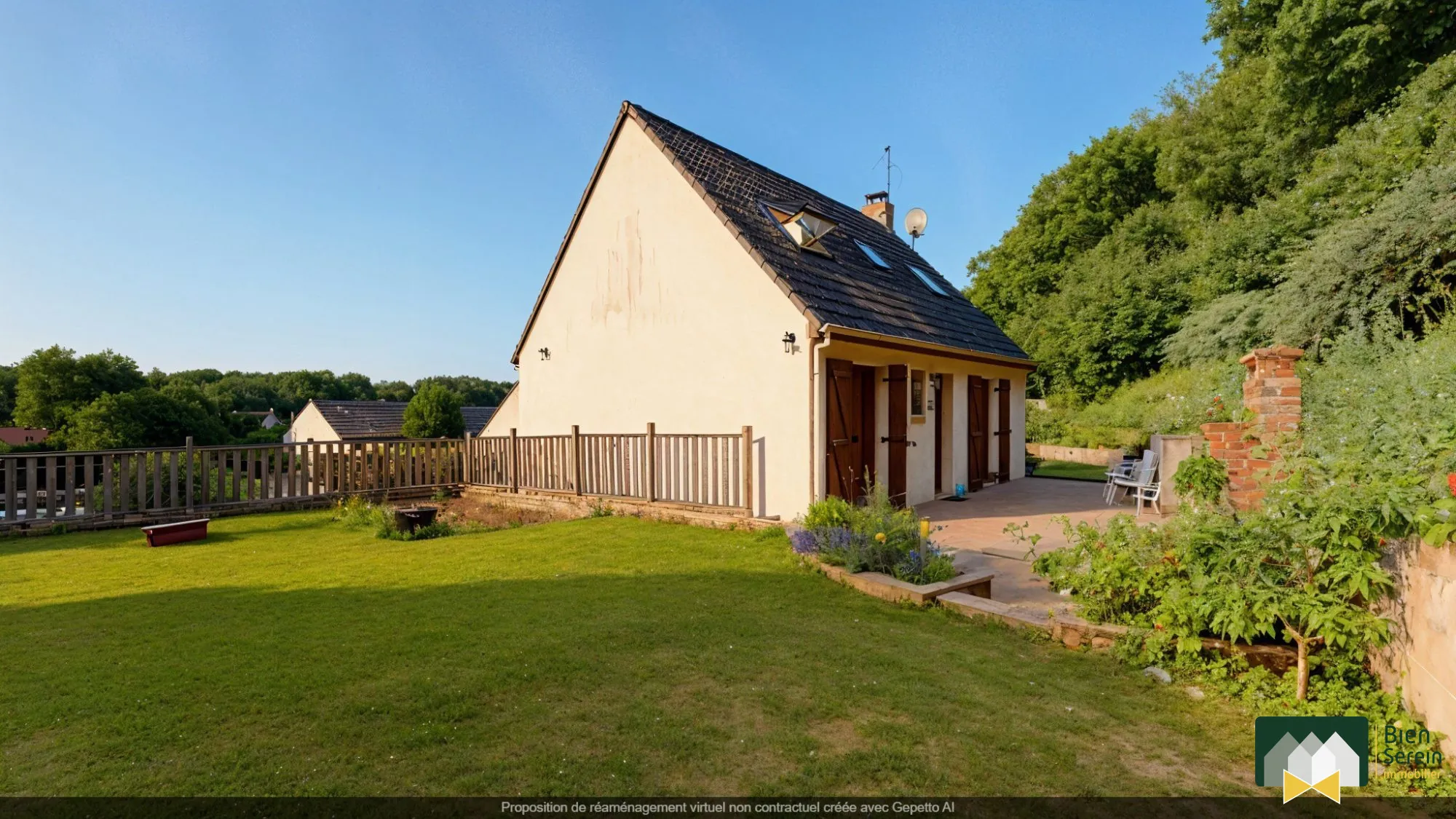 Charmante maison à Chaudon avec jardin, terrasse et environnement calme