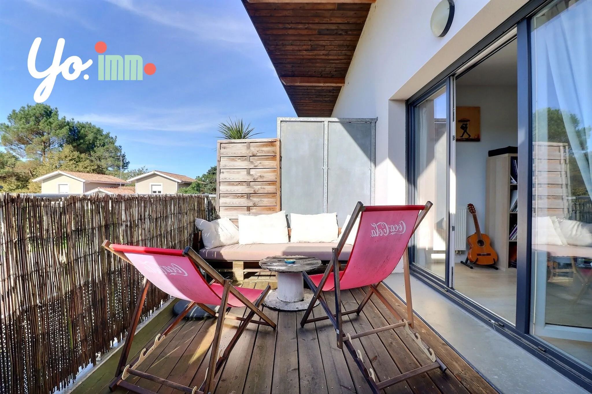 Appartement T3 avec terrasse à Seignosse Bourg - Vue dégagée et parking inclus